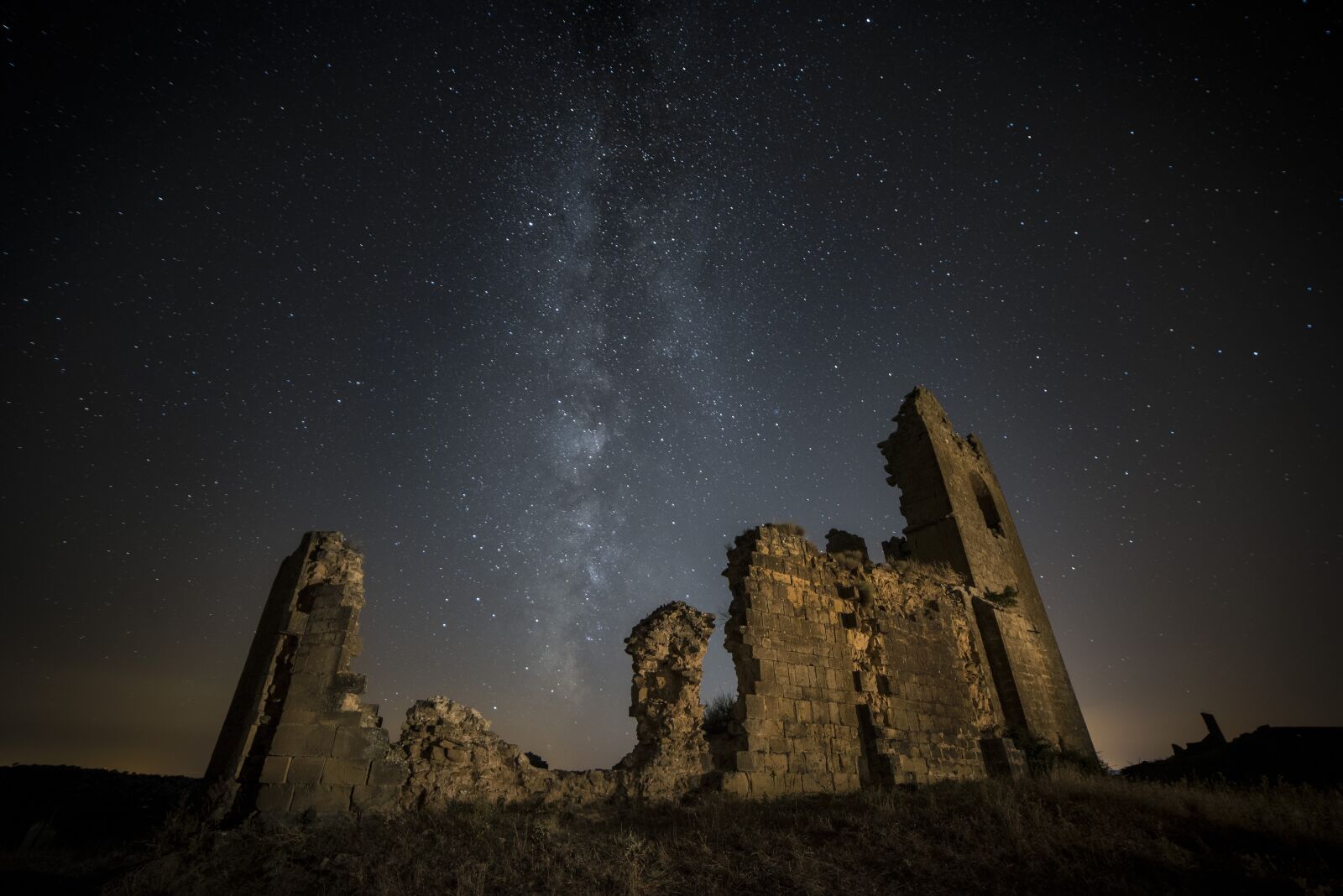 Nikon D600 sample photo. Moon, sky, landscape photography