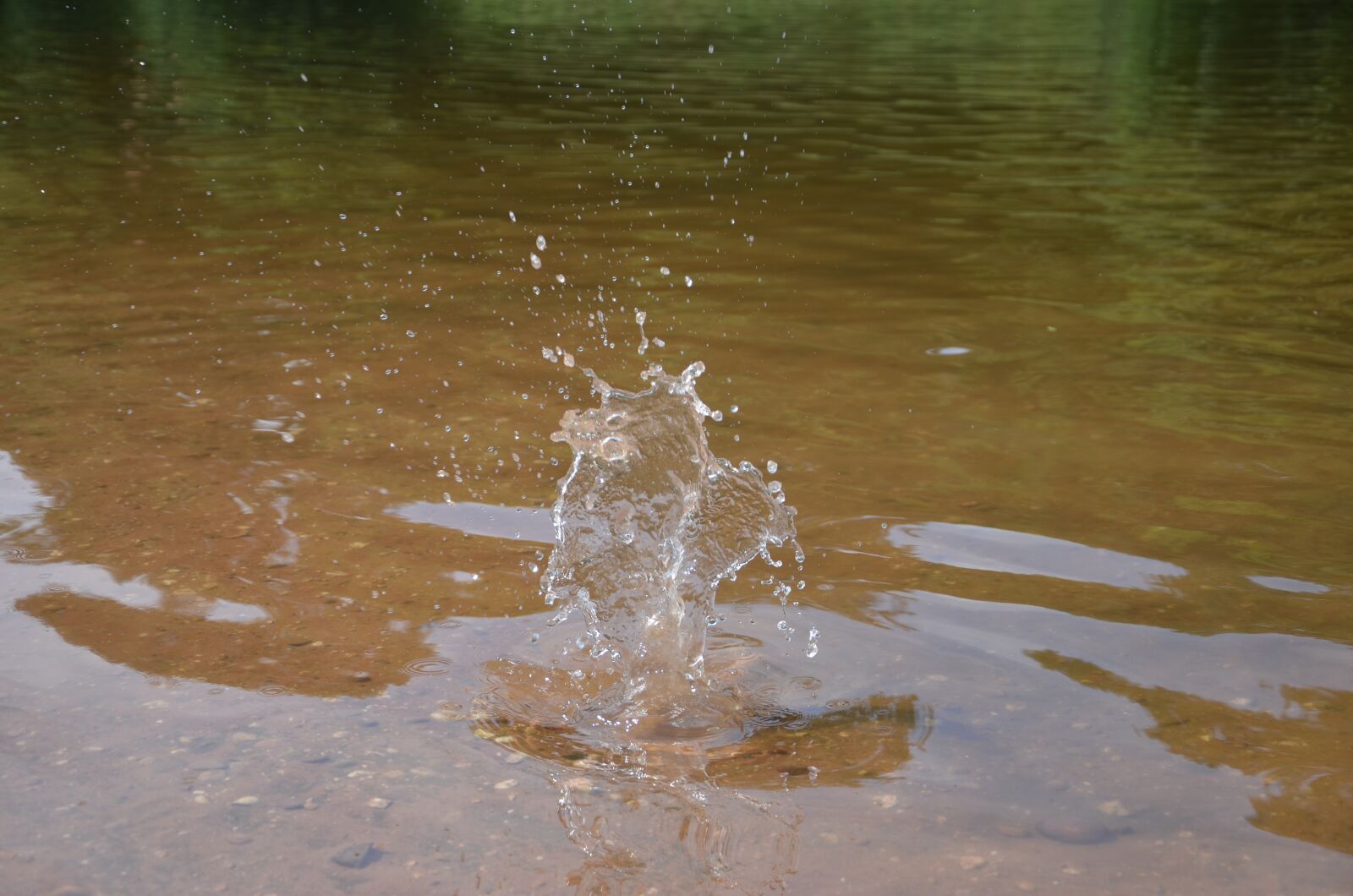 Nikon D7000 sample photo. Lake, water, squirts photography