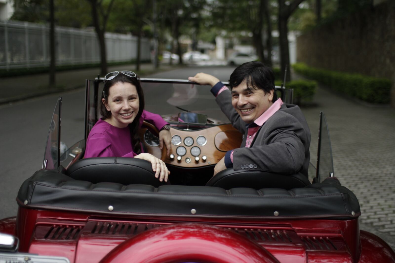 Canon EOS 60D sample photo. Old timer, cabriolet, couple photography