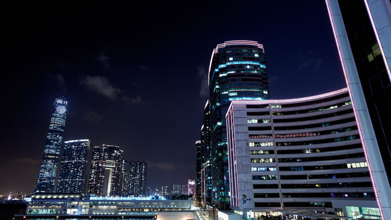 Sony a7 II sample photo. Hong kong, night, china photography