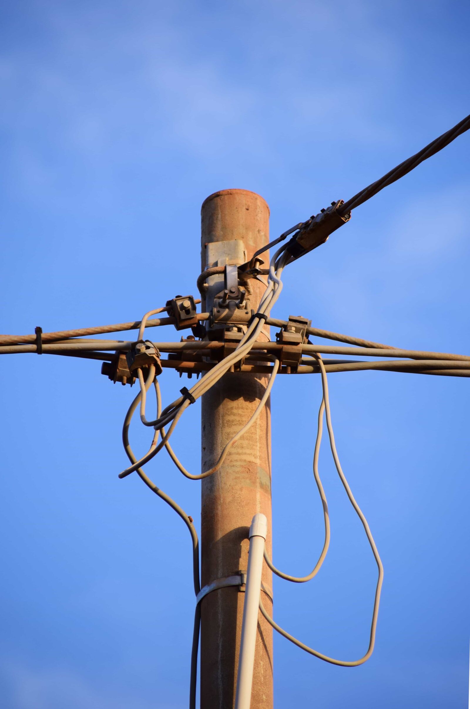 Nikon D3300 sample photo. Sky, wire, equipment, electricity photography