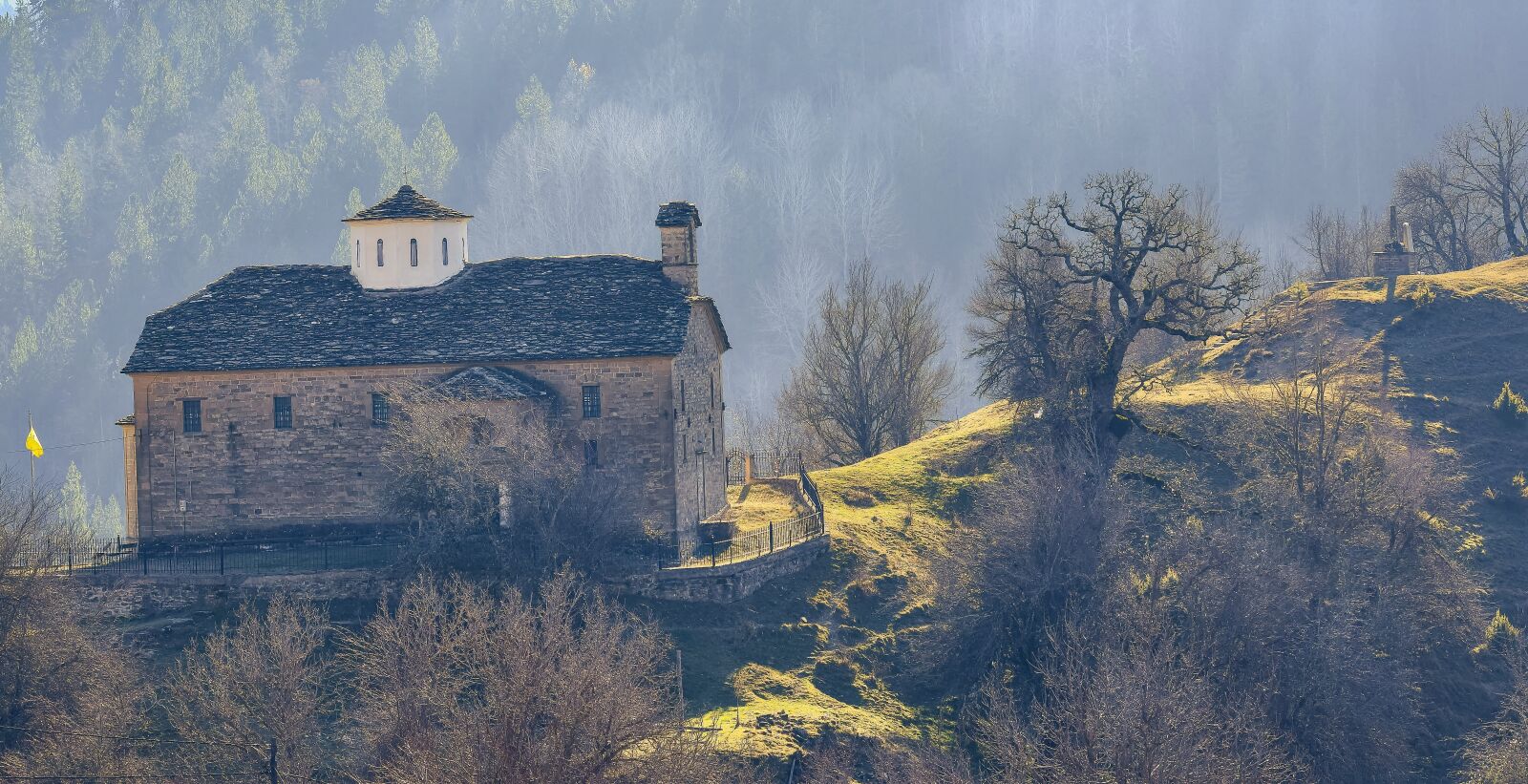 Nikon D5300 sample photo. Church, greece, mountain photography