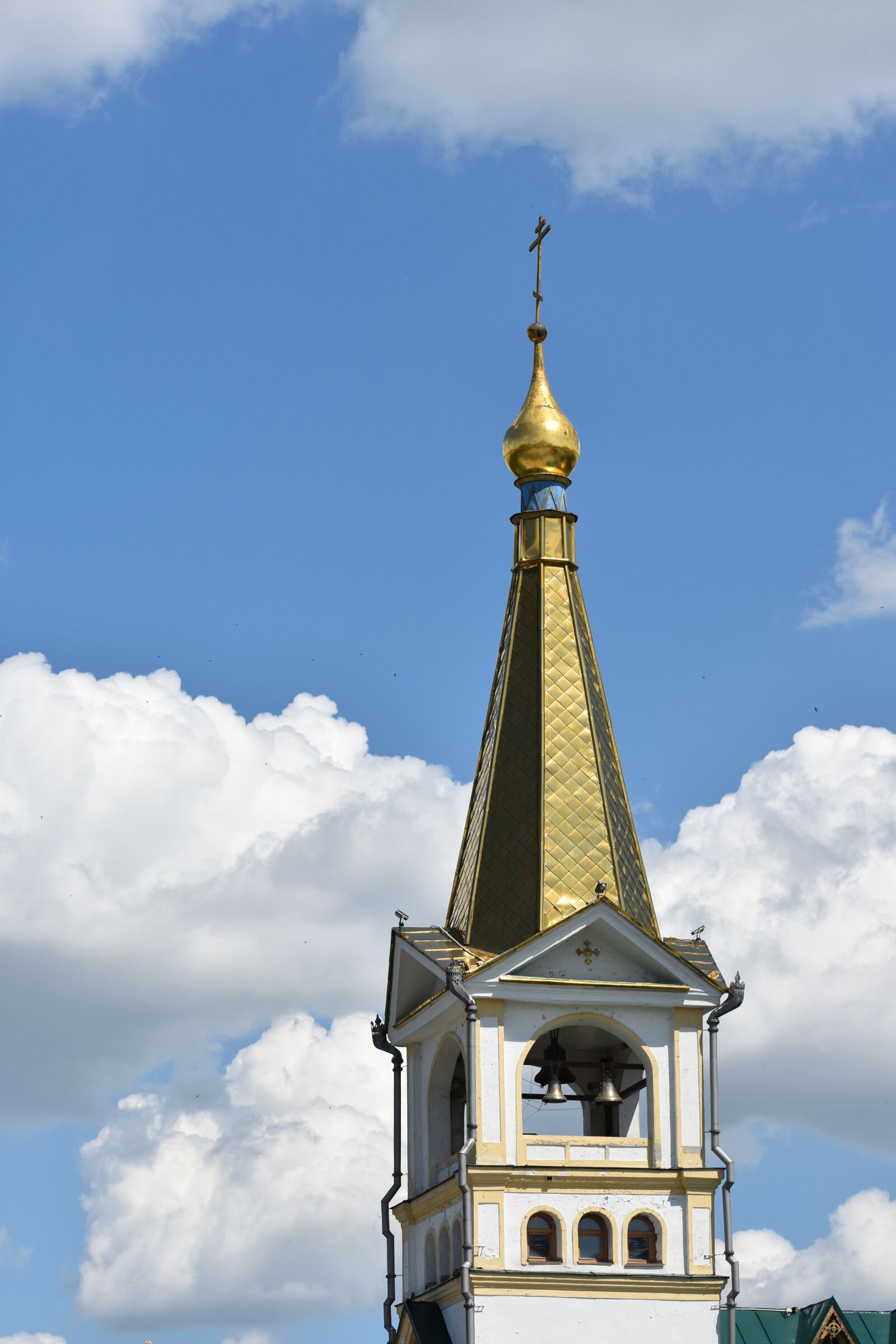 Nikon D3400 sample photo. Church, bell, architecture photography