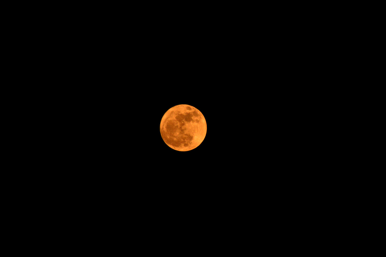 Nikon D3200 sample photo. Fullmoon, moon, orangemoon, supermoon photography