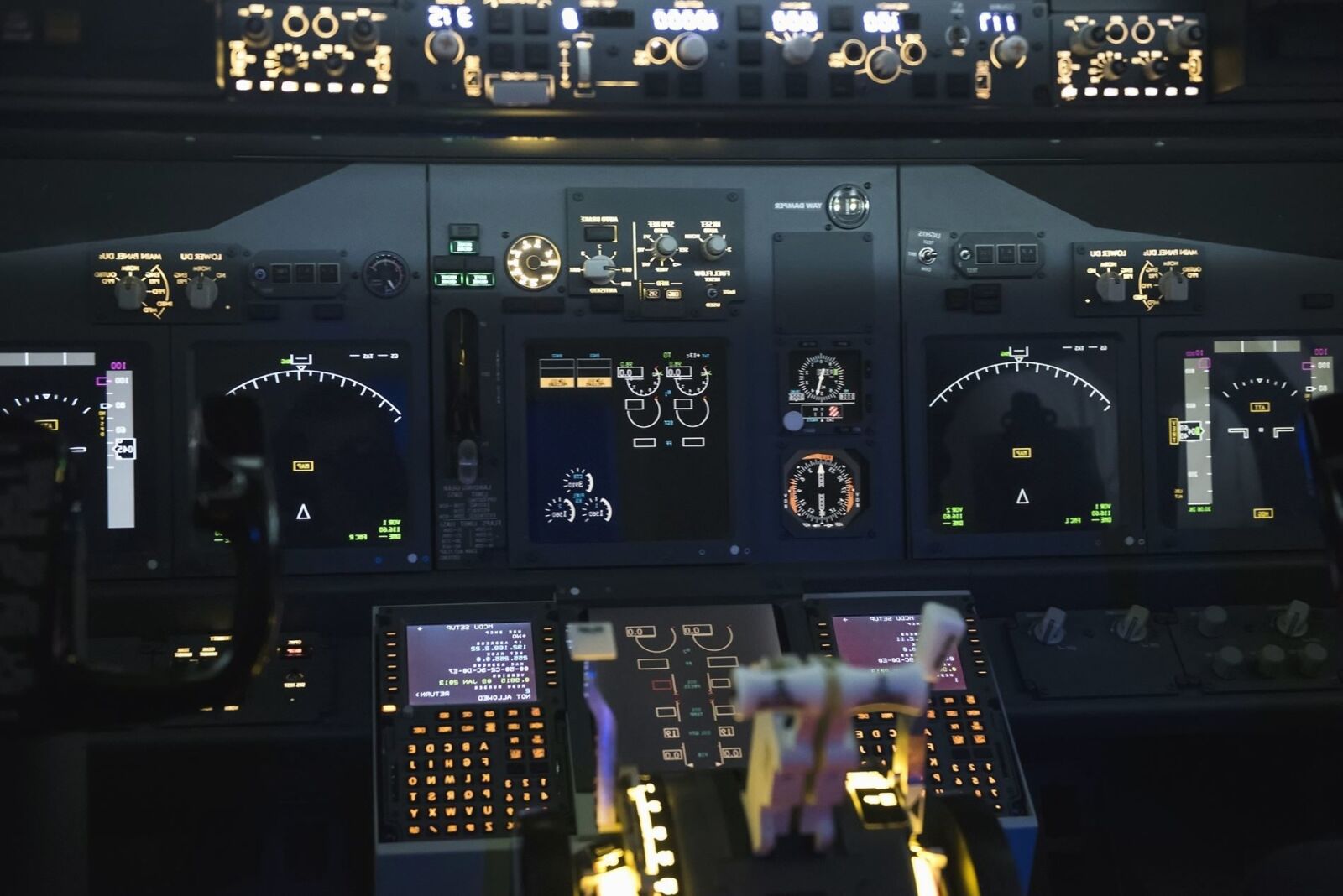 Nikon D810 sample photo. Cockpit, technology, navigation, device photography