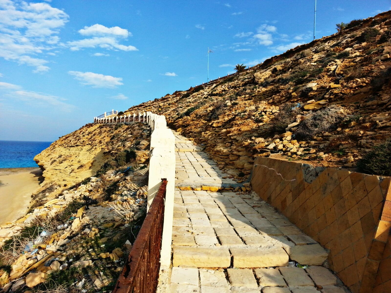 Samsung Galaxy S3 sample photo. Way, sky, nature photography