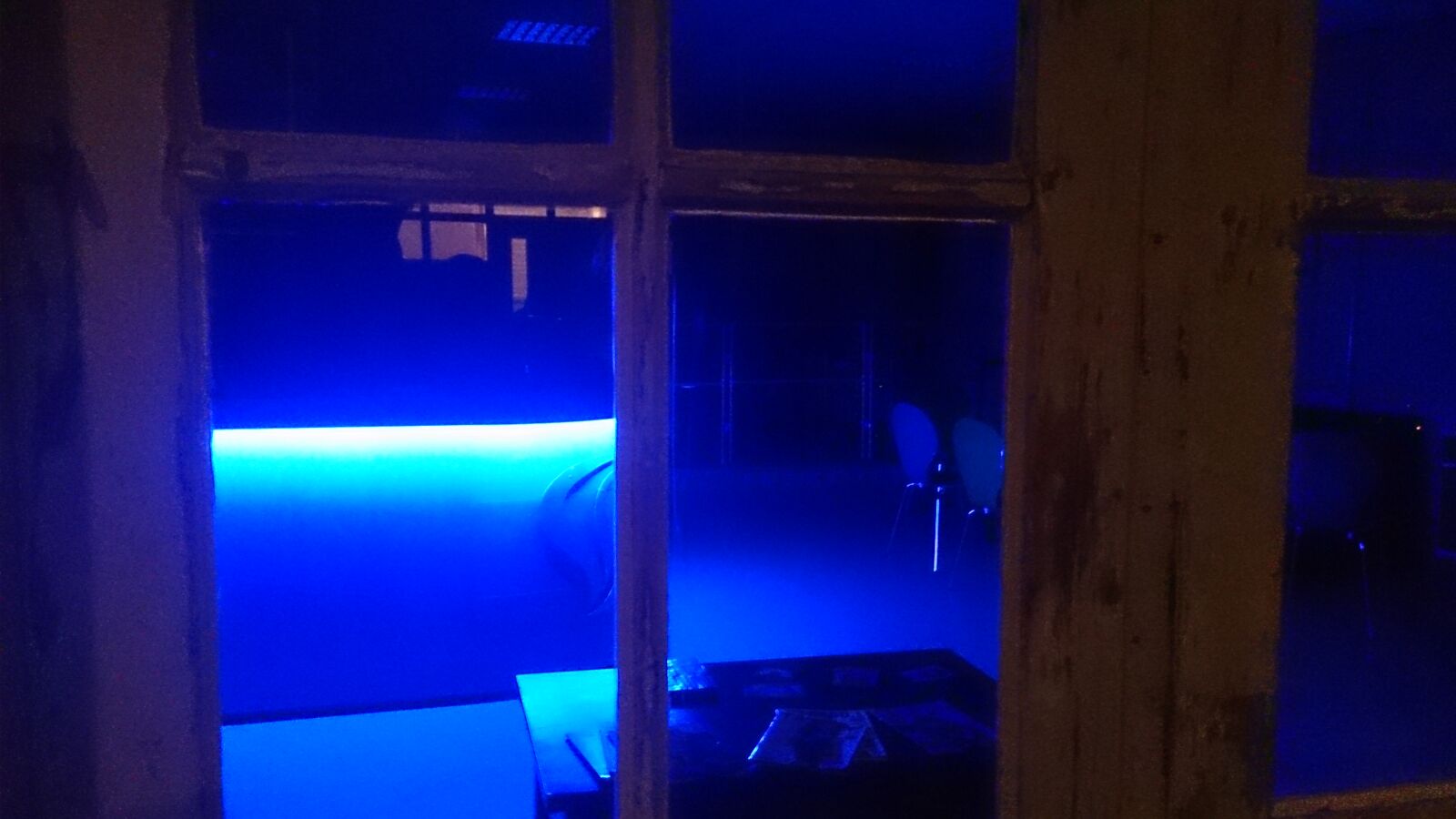 Sony Xperia Z sample photo. Blue, light, old, shop photography