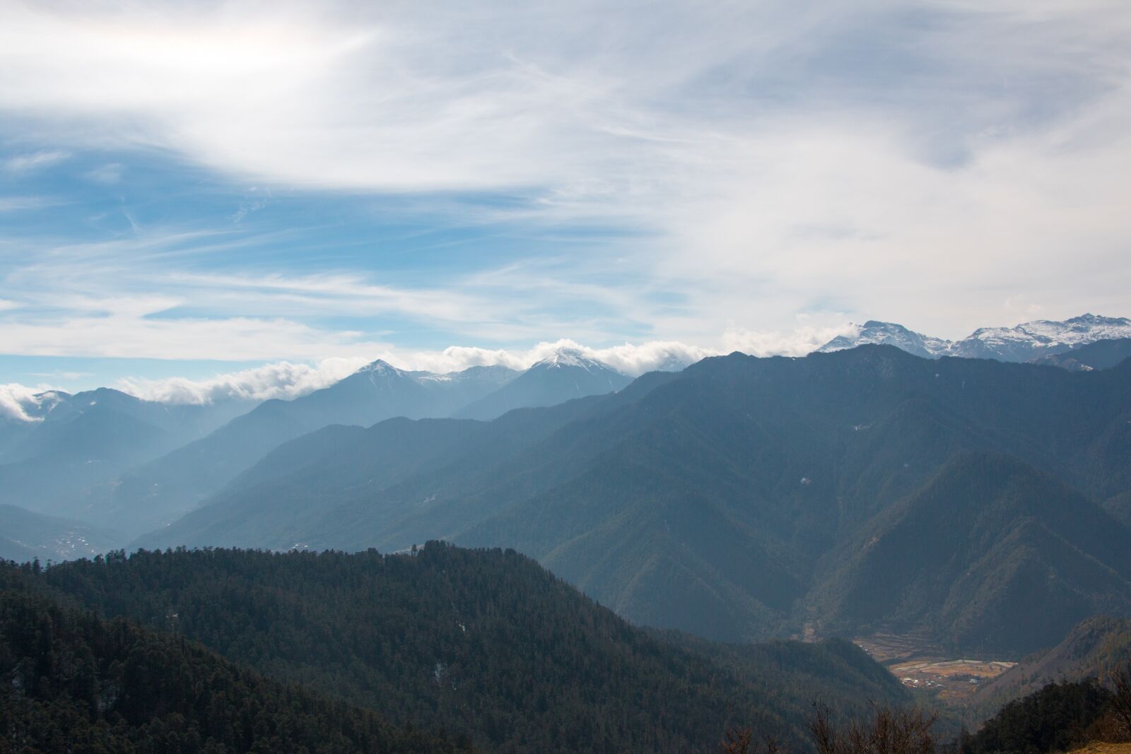 Canon EOS 70D sample photo. Bhutan, mountains, chelela pass photography
