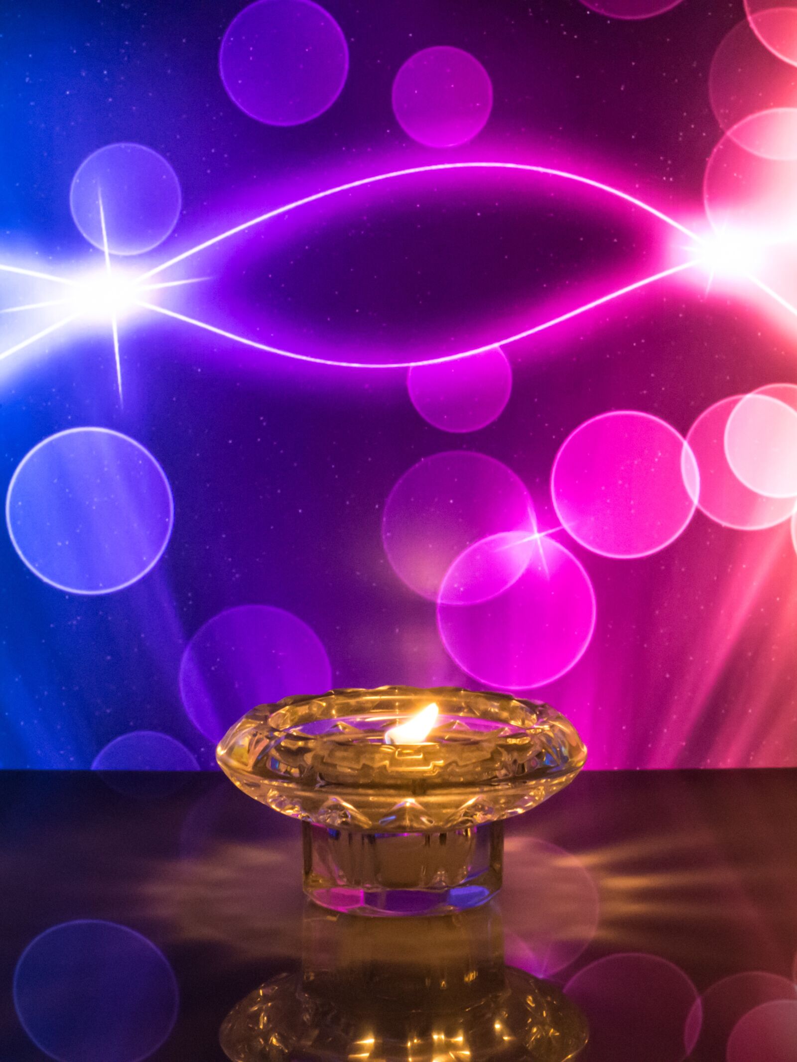Nikon D7200 sample photo. Light, candle, spa photography
