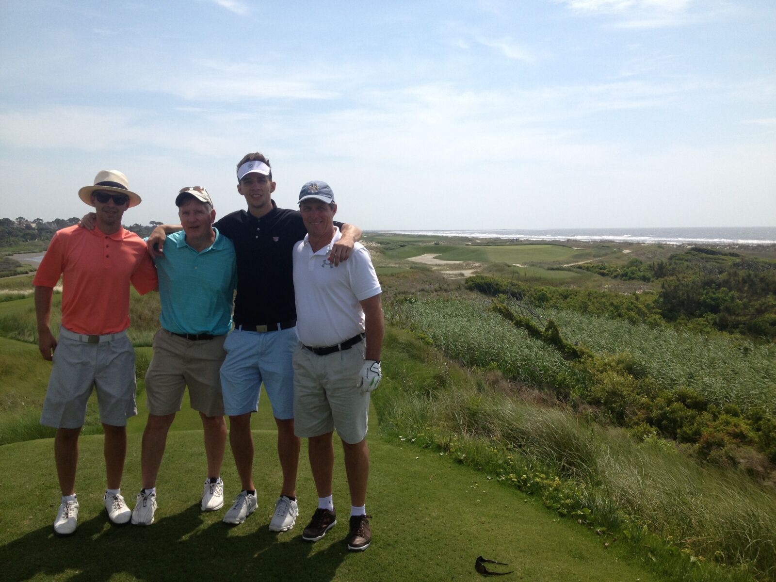 Apple iPhone 4S sample photo. Golf, kiawah, boys photography