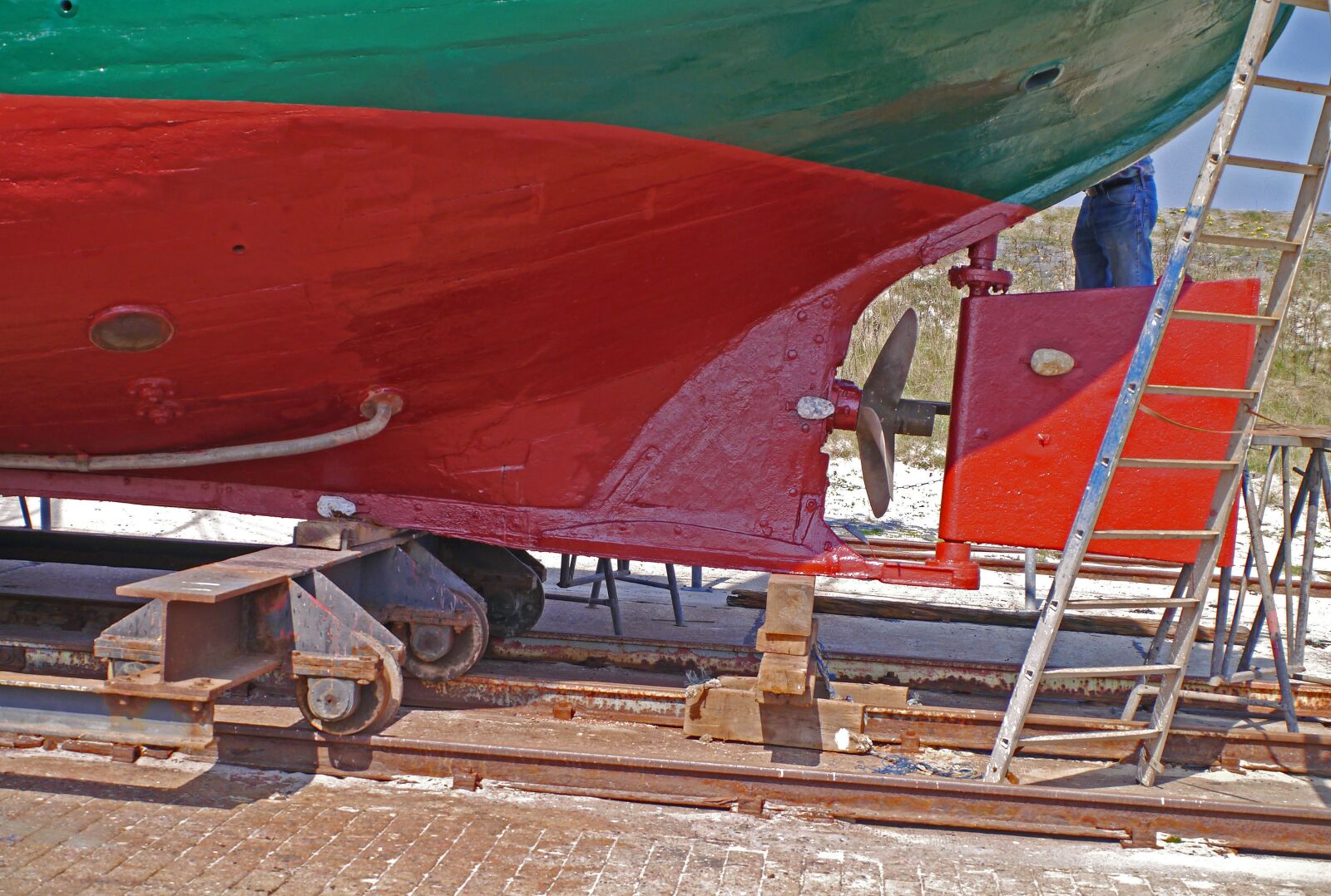 Panasonic Lumix DMC-GX1 sample photo. Cutter, hull, rear photography