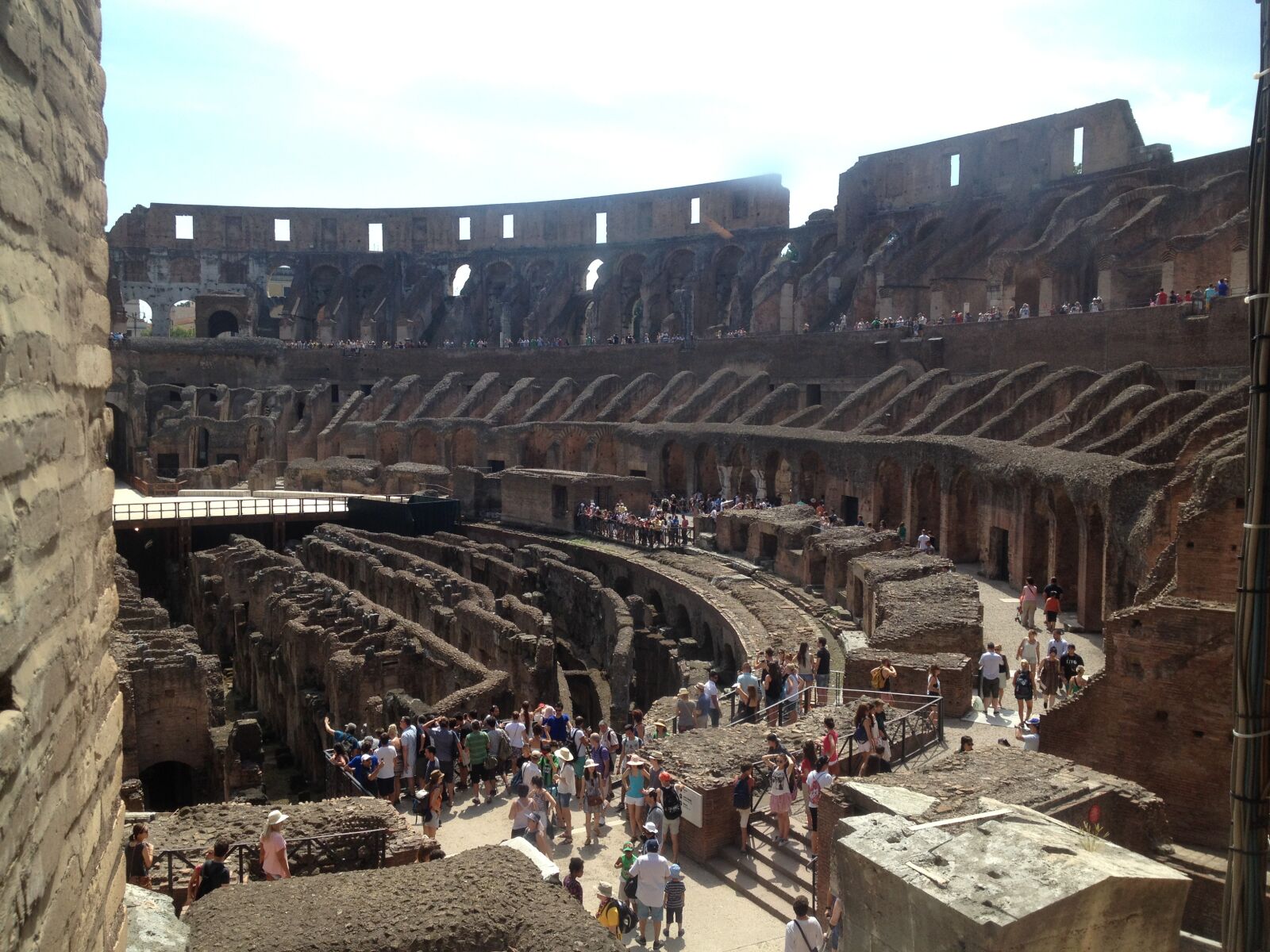 Apple iPhone 4S + iPhone 4S back camera 4.28mm f/2.4 sample photo. Rome, italy, colosseum photography