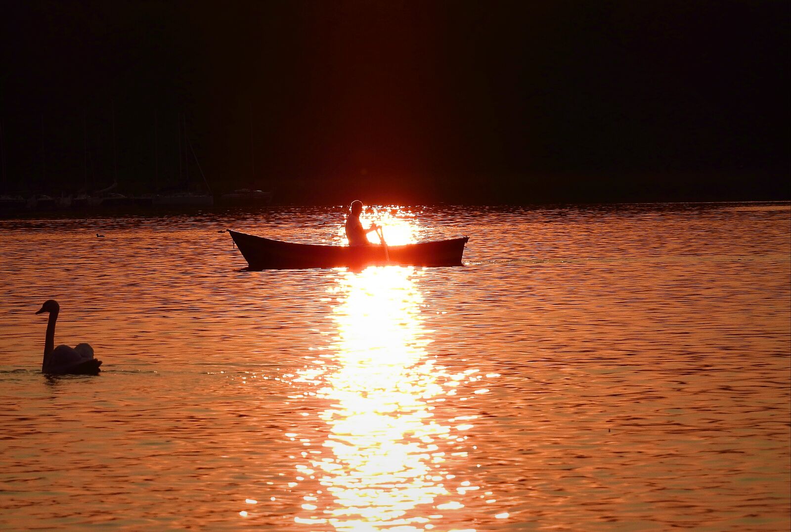 Nikon Coolpix P900 sample photo. Sunset, lake, landscape photography
