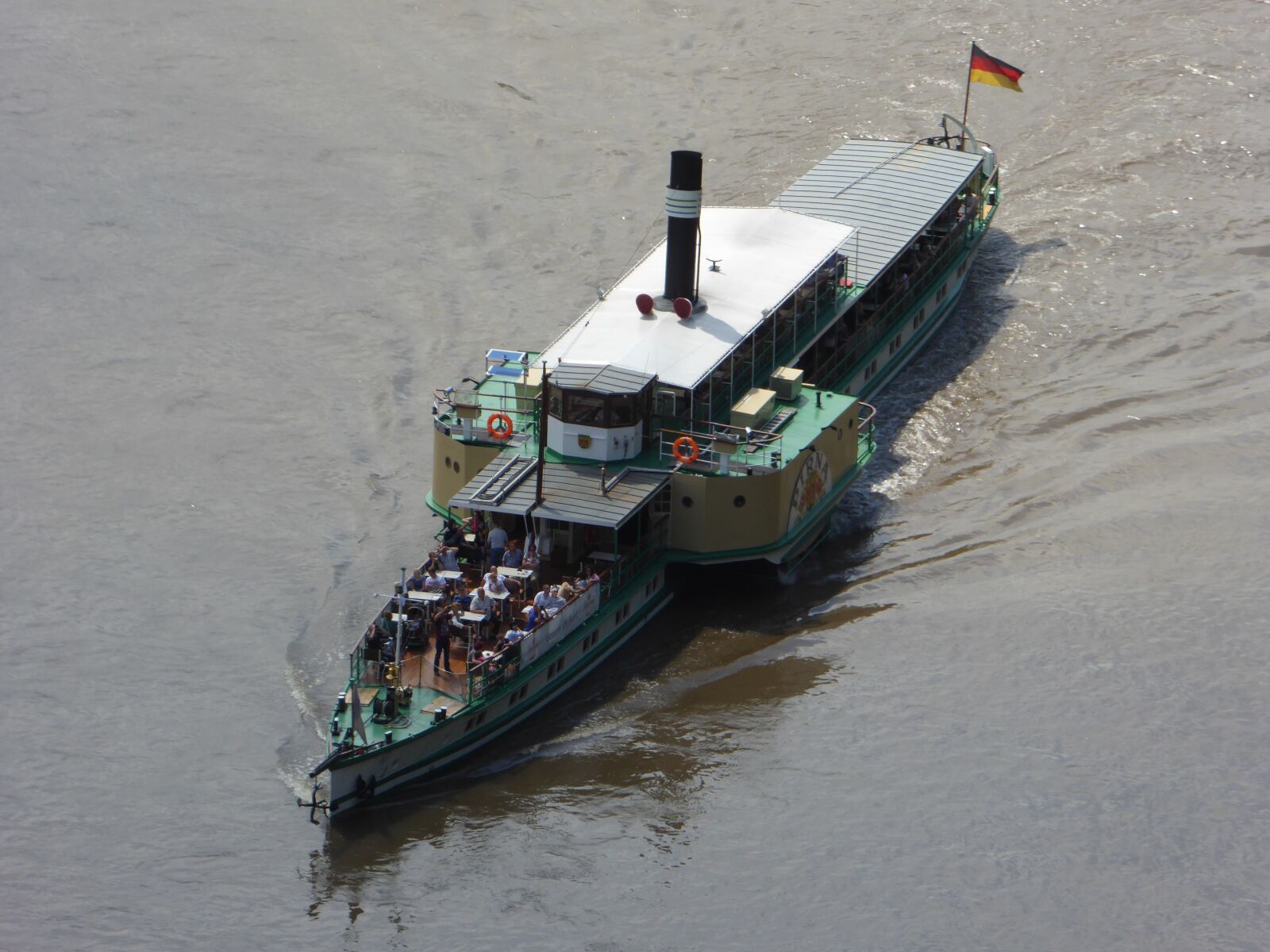 Panasonic DMC-TZ61 sample photo. Steamboat, steamer, ship photography