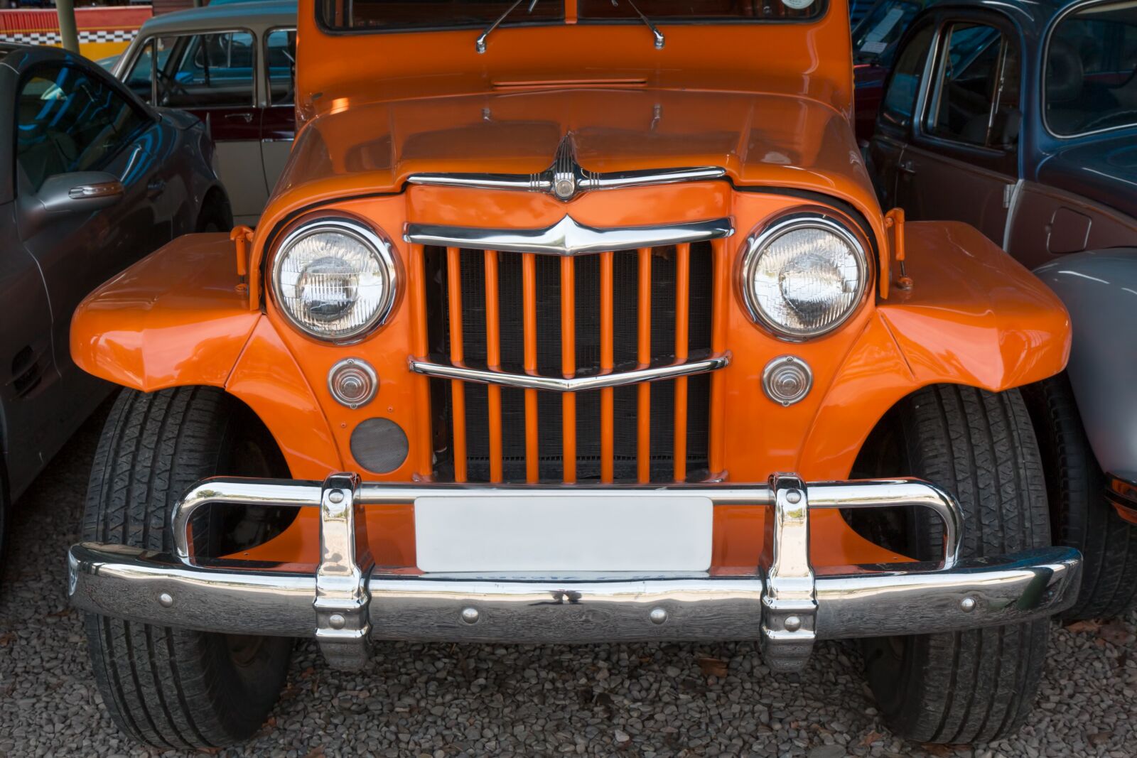 Canon EOS 70D sample photo. Motor car, grille, willys photography