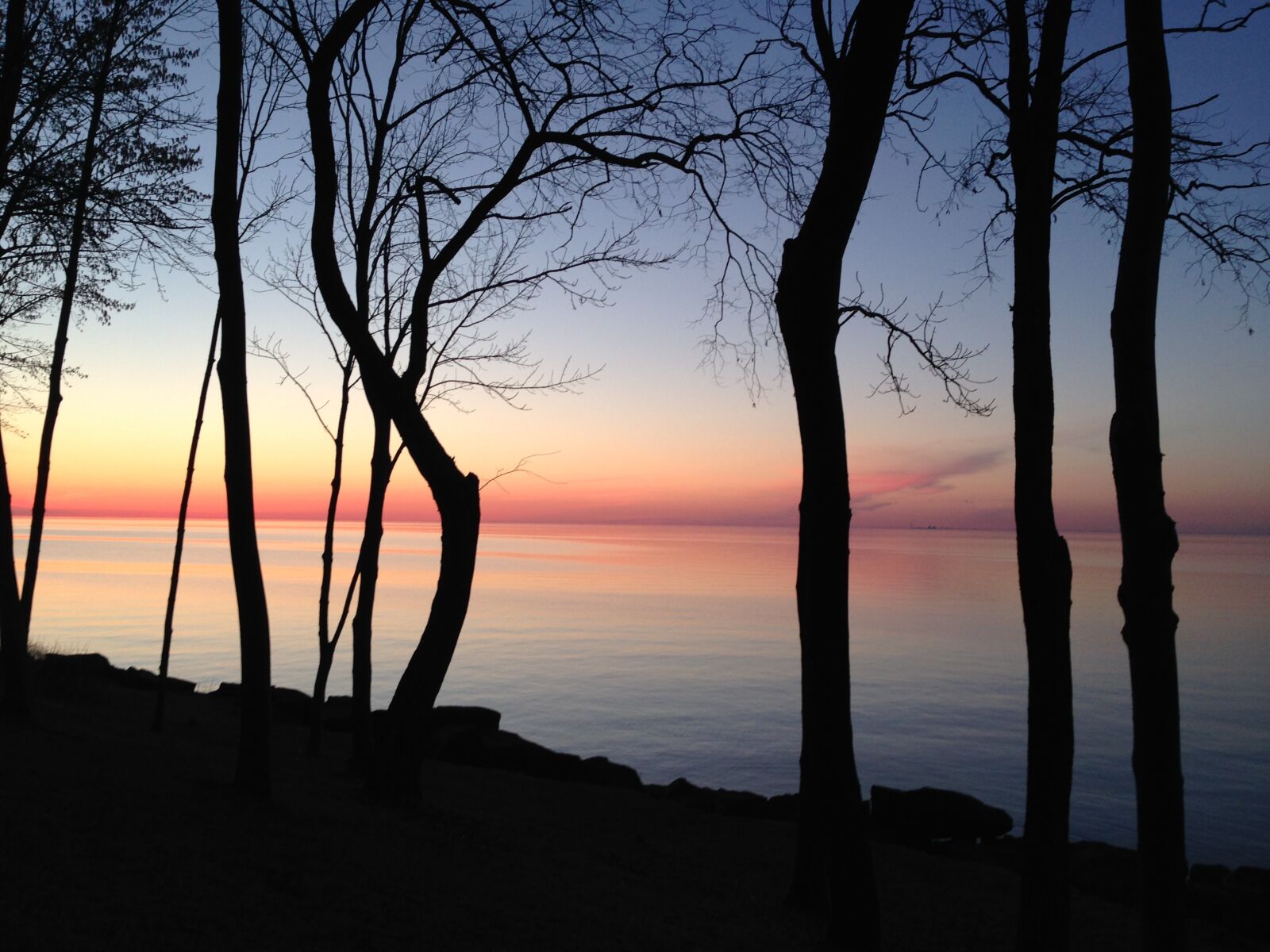 Apple iPhone 5 sample photo. Sunset, spring, nature photography