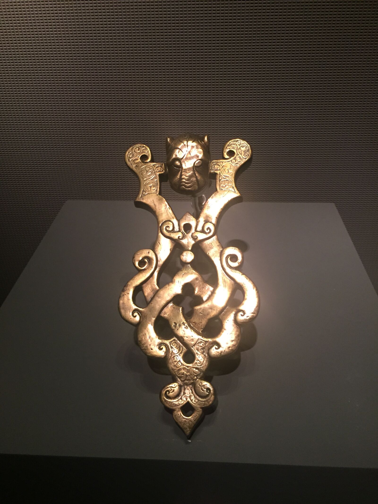 iPhone 6 back camera 4.15mm f/2.2 sample photo. Door knocker -museum of photography