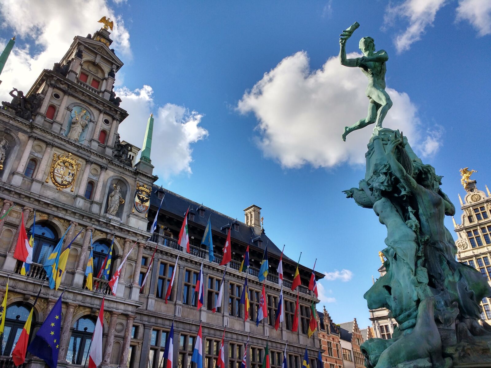 Motorola MotoG3 sample photo. Antwerp, belgium, clouds photography
