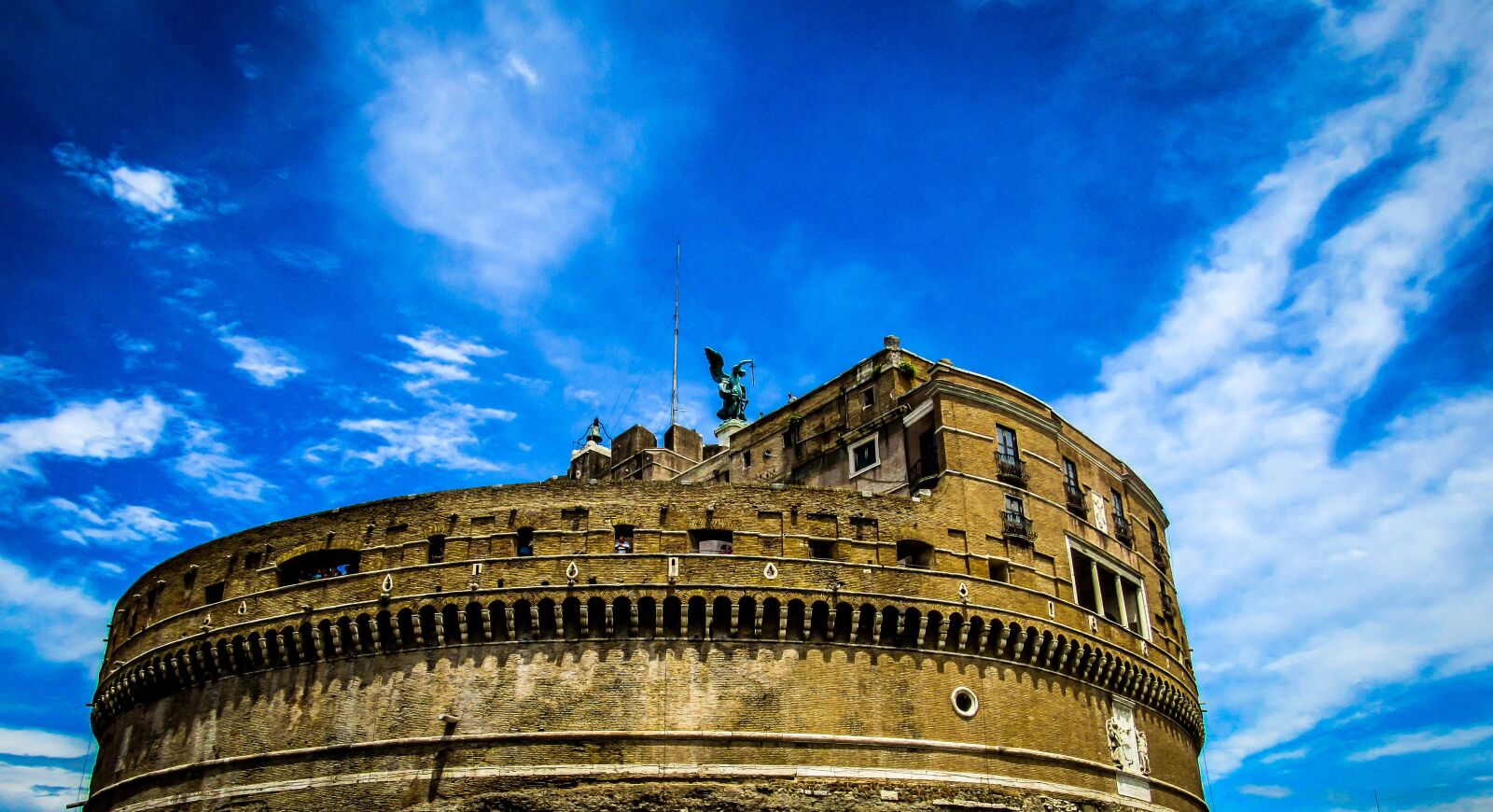 Canon PowerShot SX530 HS sample photo. Rome, fort sant angelo photography