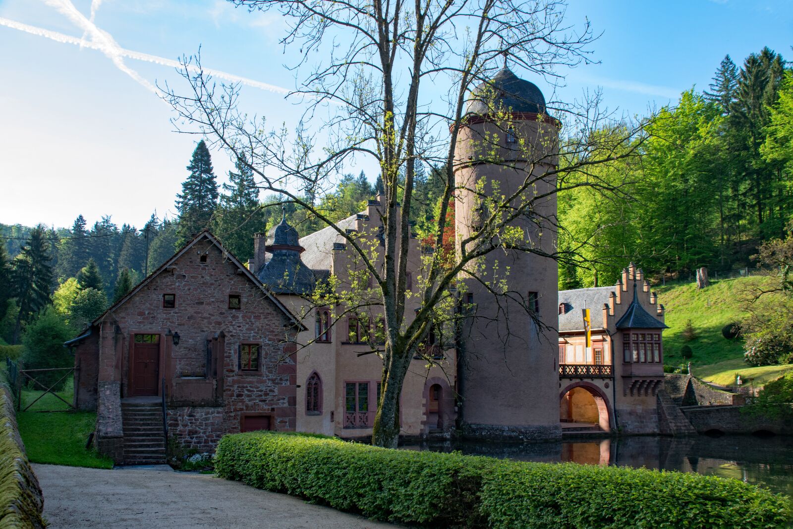 Nikon D5300 sample photo. Castle, mespelbrunn, bavaria photography