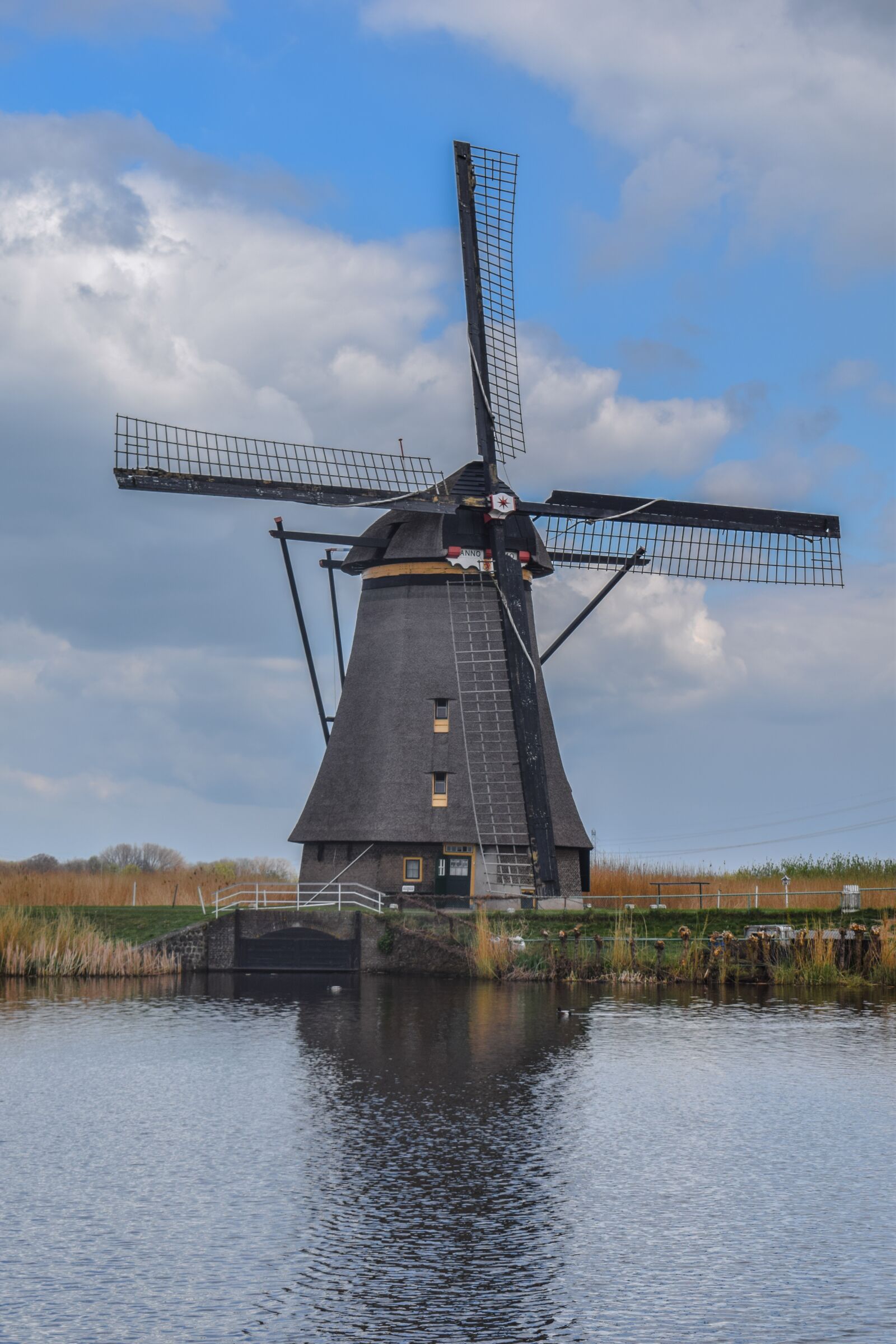 Nikon D5300 sample photo. Mill, kinderdijk, netherlands photography