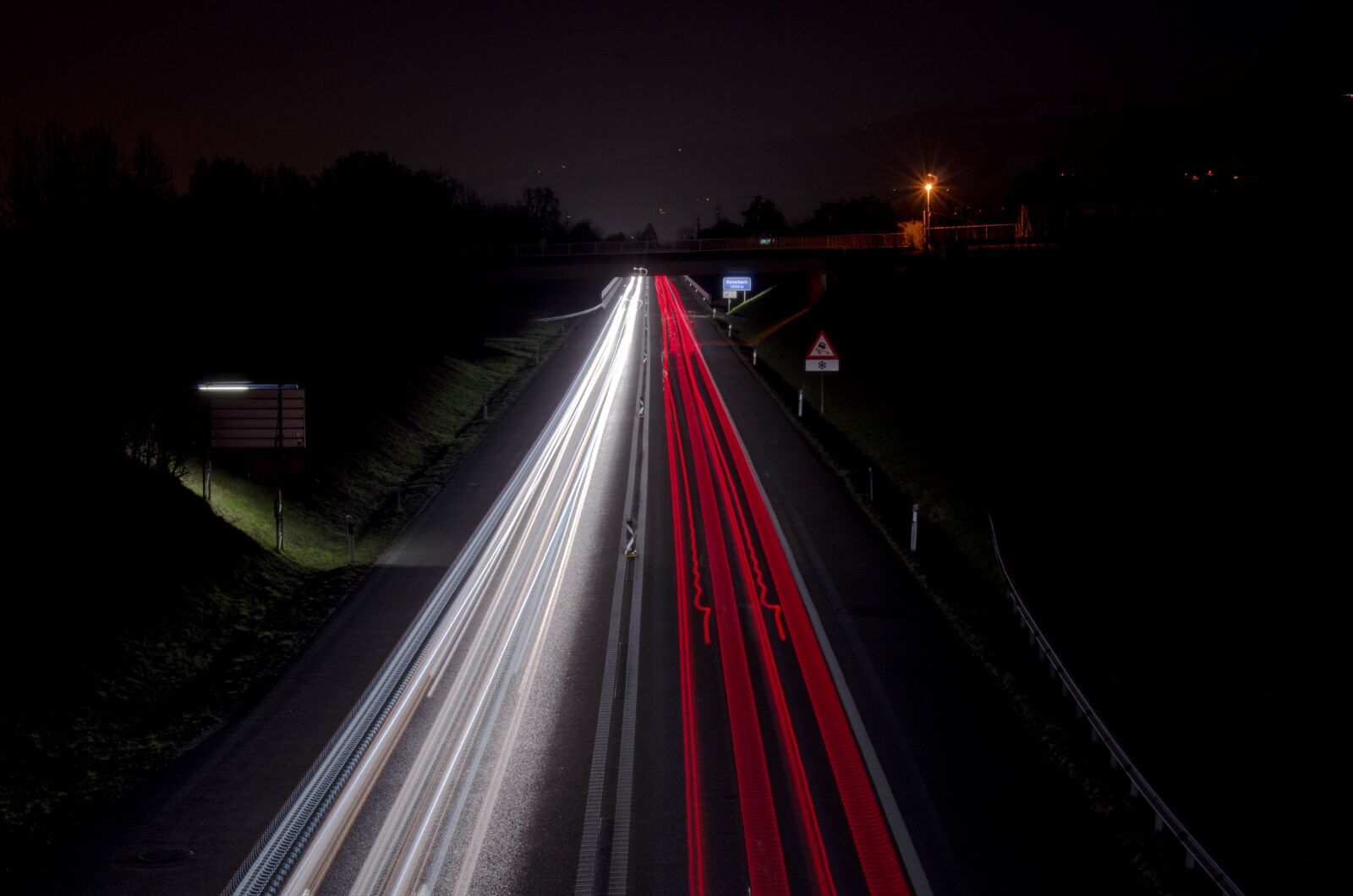 Nikon D7000 sample photo. Highway, light, white photography