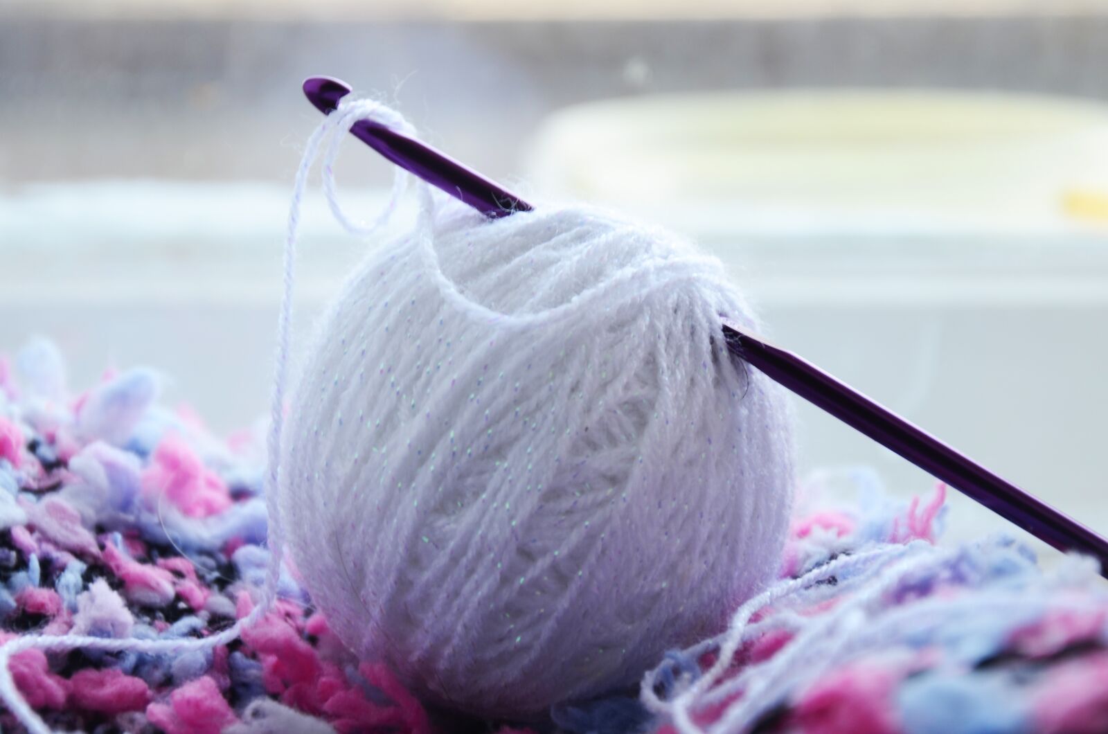 Nikon D7000 sample photo. Tangle, knitting, hobby photography