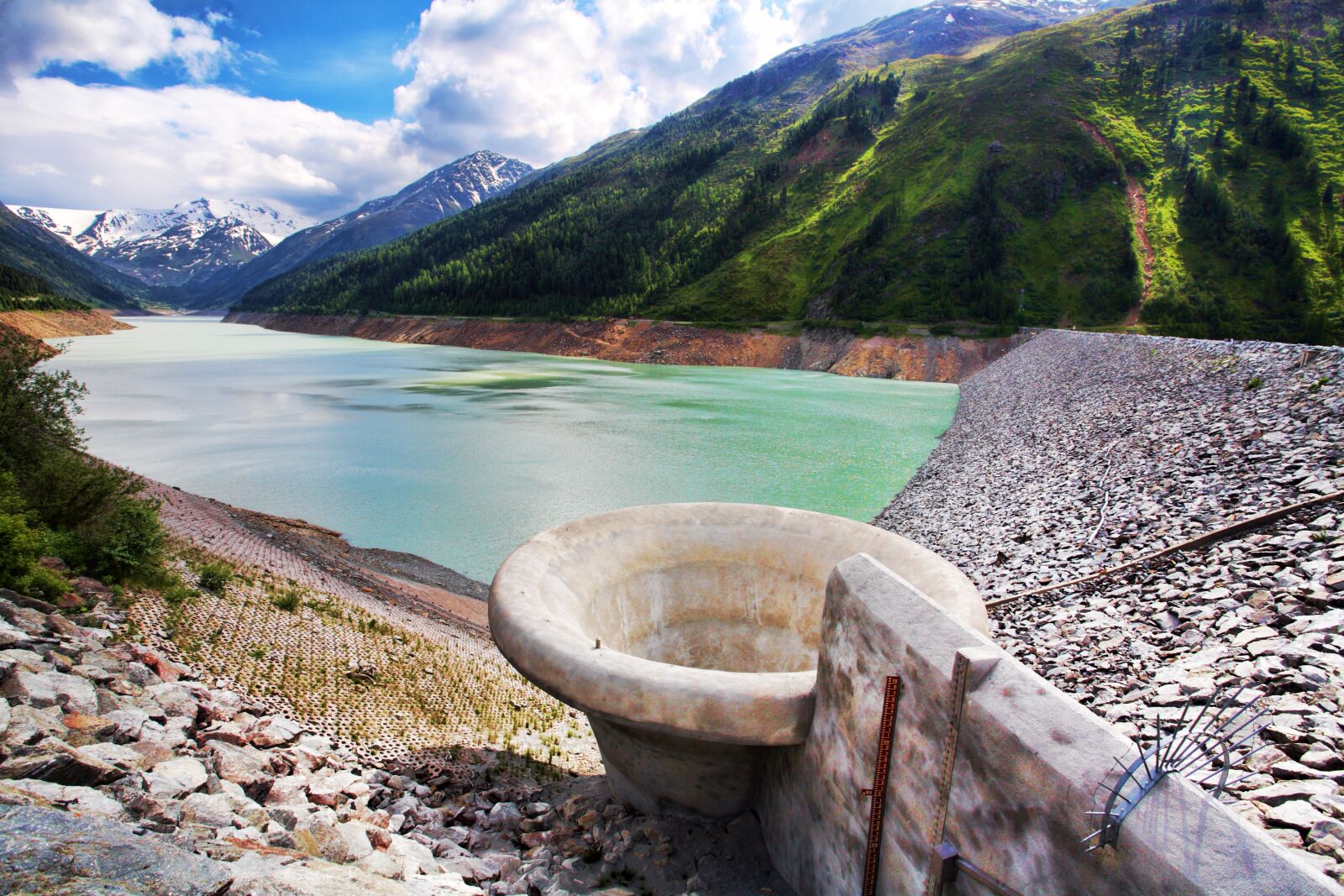 Canon EOS 5D sample photo. Lake, reservoir, alpine photography