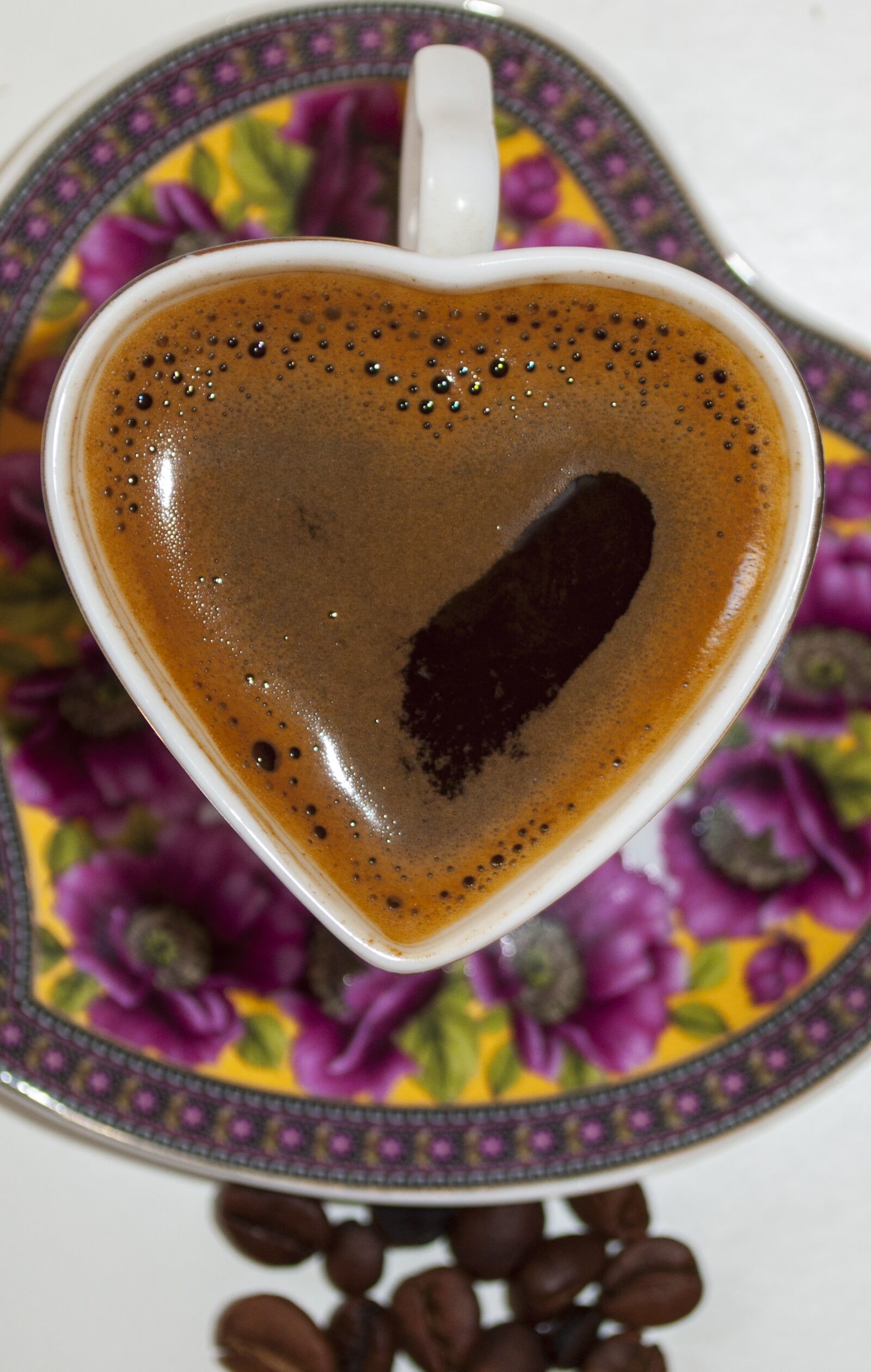 Nikon D90 sample photo. Coffee, cup, beans photography