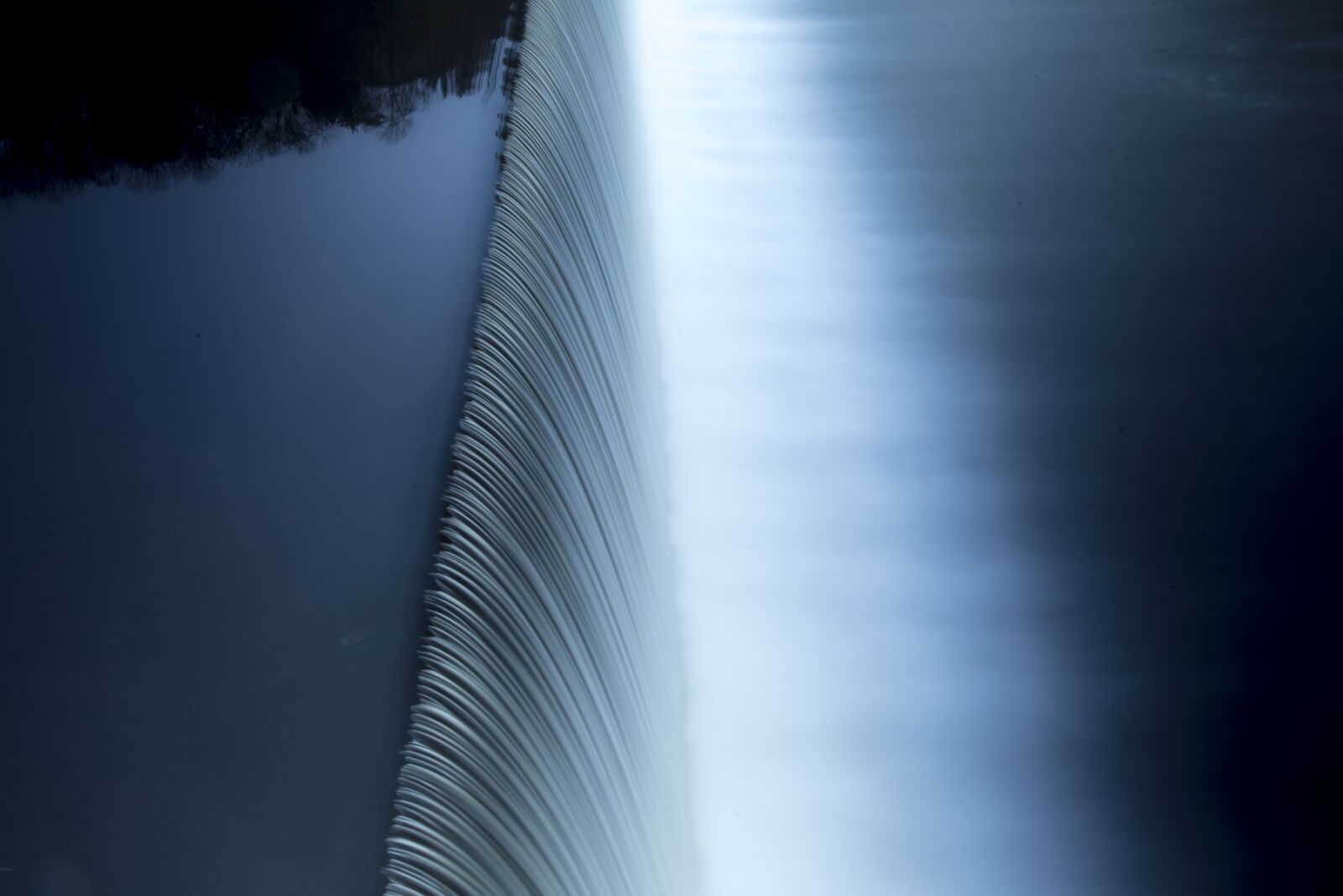 Nikon D750 sample photo. Weir, waterfall, long exposure photography