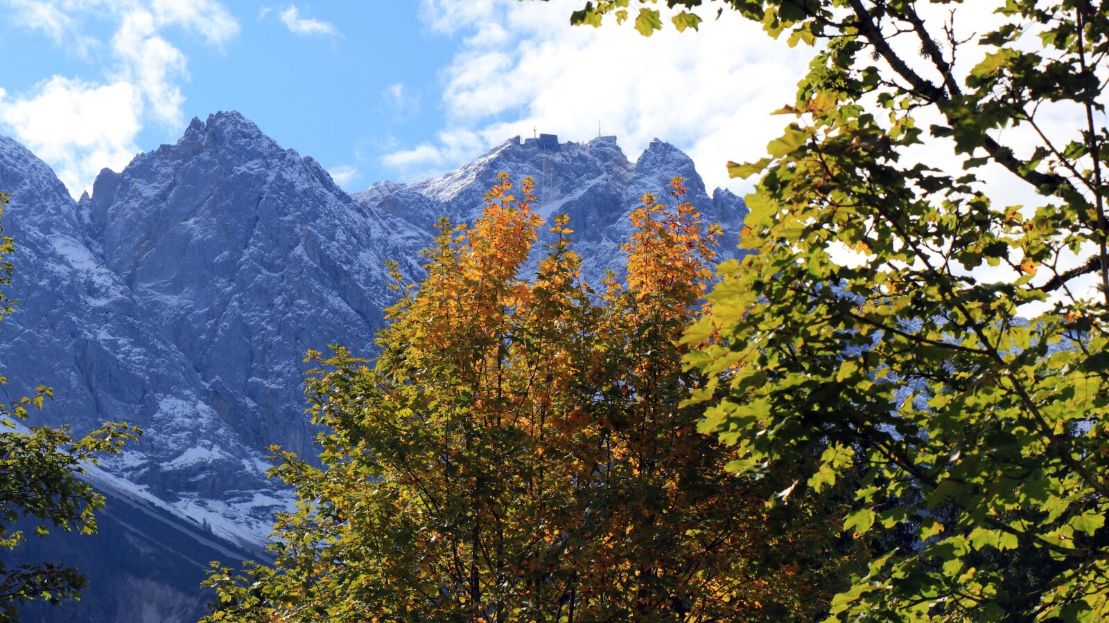 Canon EOS 80D sample photo. Zugspitze, eibsee from, autumn photography