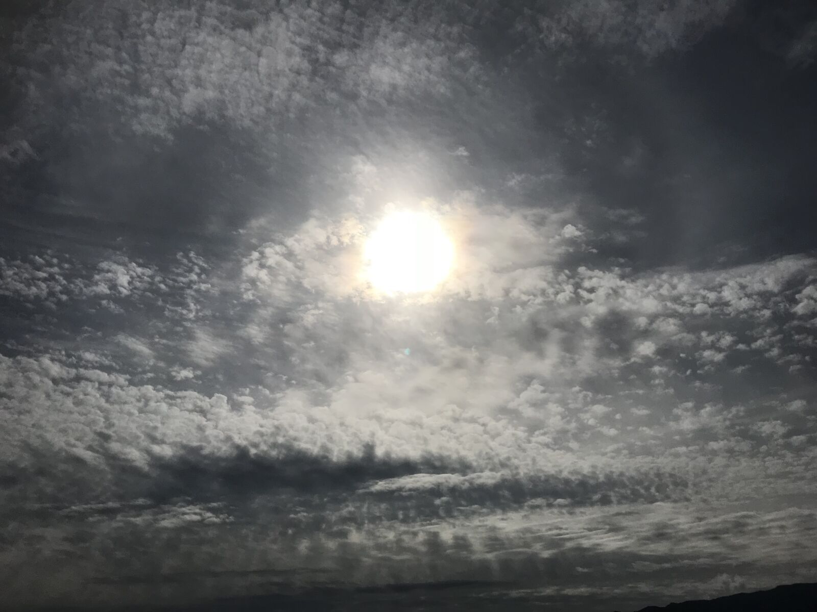 iPhone 7 back camera 3.99mm f/1.8 sample photo. Sun, sky, cloud photography