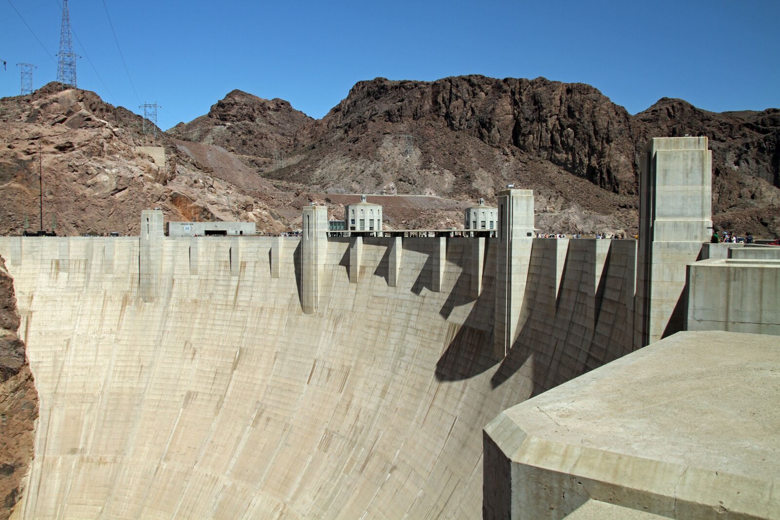 Canon EOS 7D sample photo. Hoover dam, dam, nevada photography