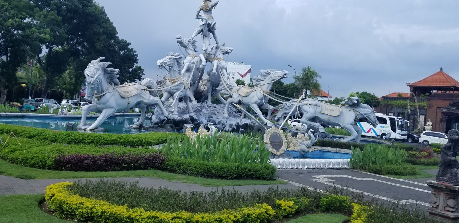 Samsung Galaxy S8+ sample photo. Bali, statue, landmark photography