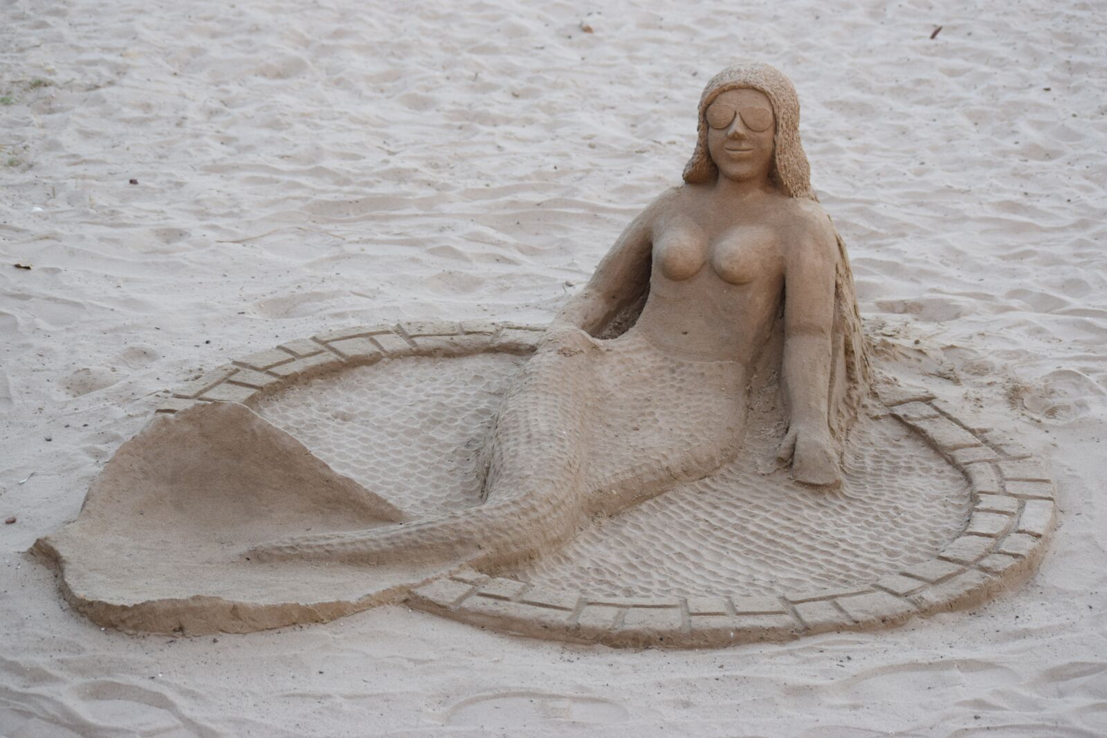 Nikon D3300 sample photo. Sand art, beach, summer photography