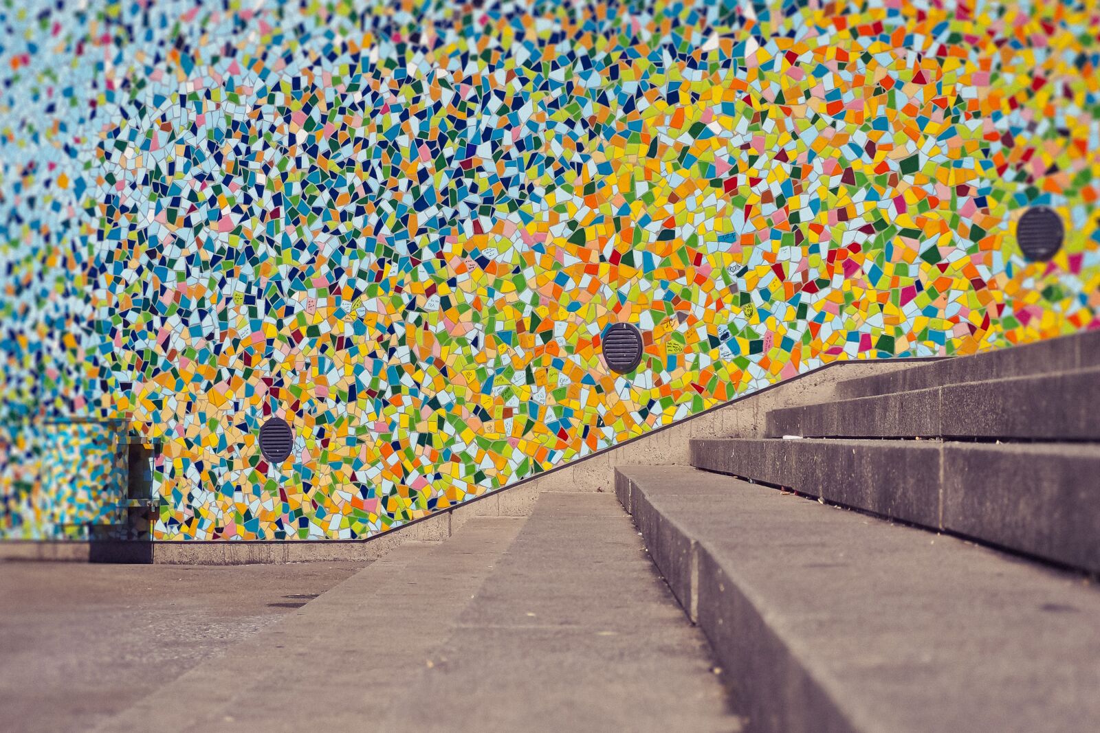 Olympus OM-D E-M10 sample photo. Mosaic, tiles, pattern photography