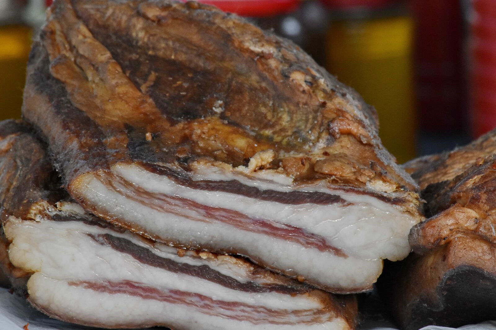 Nikon D5500 sample photo. Bacon, cholesterol, food, meat photography