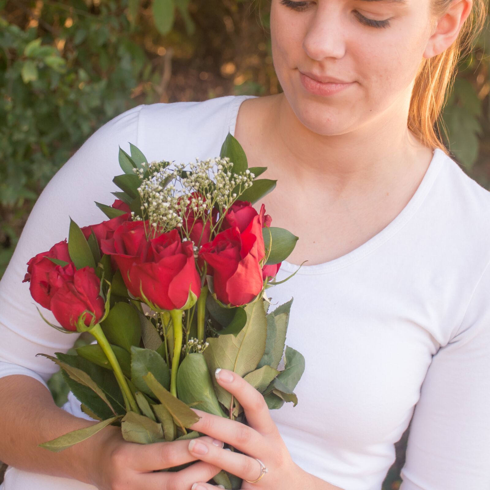 Nikon D7100 sample photo. Flowers, roses, red photography