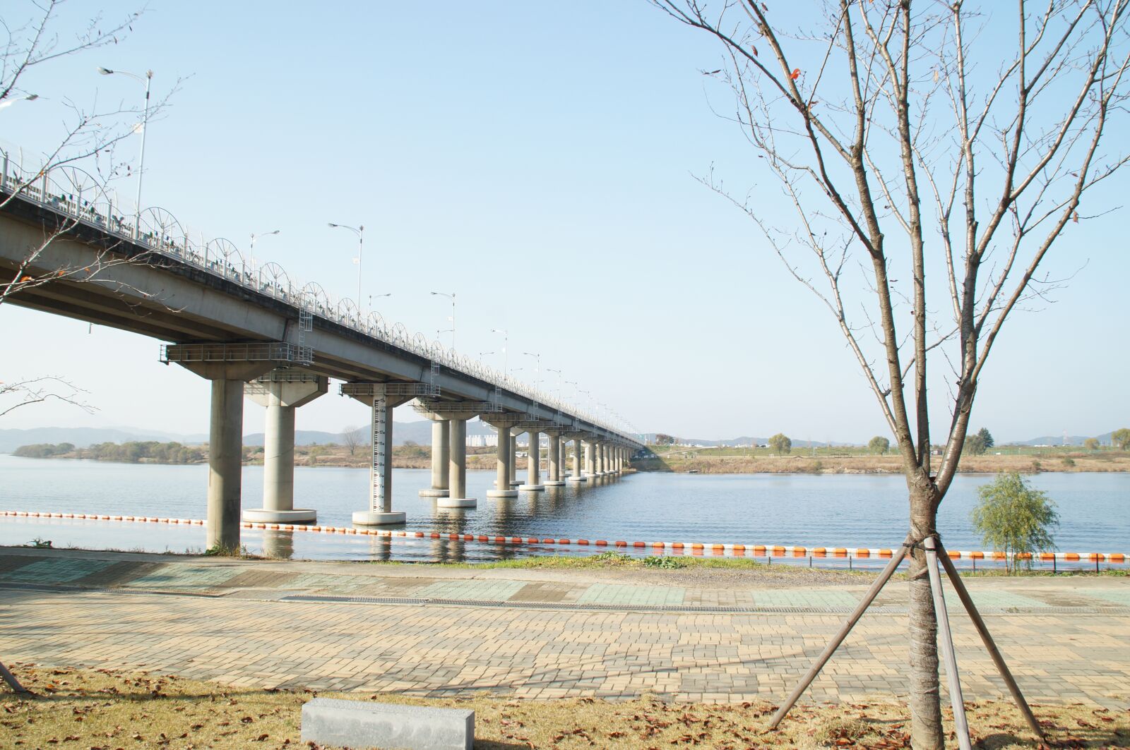 Sony SLT-A57 sample photo. Overpass, riverside, river photography