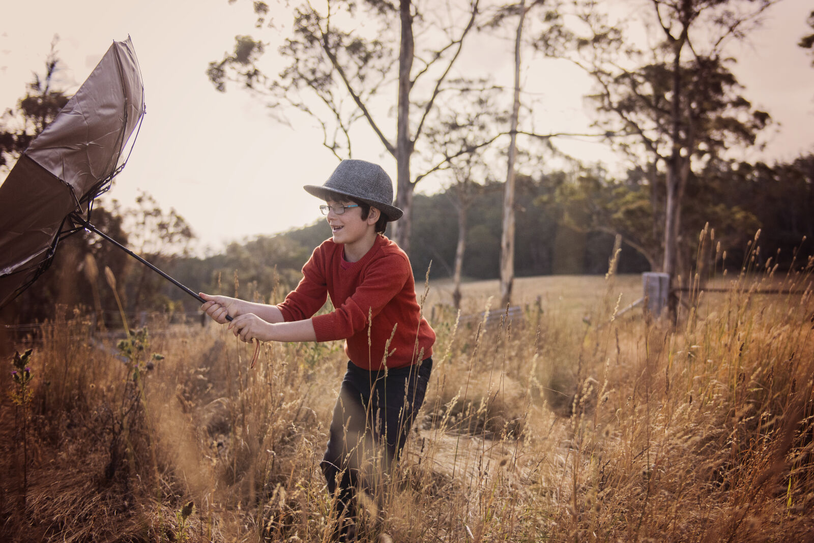 Nikon AF-S Nikkor 24-70mm F2.8G ED sample photo. Boy, casual, countryside, forest photography