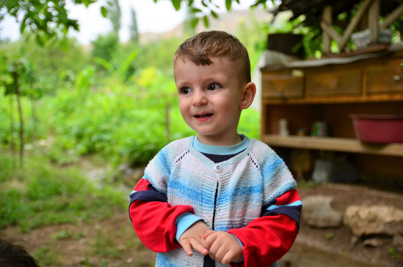Nikon D5100 sample photo. Child, game, children photography