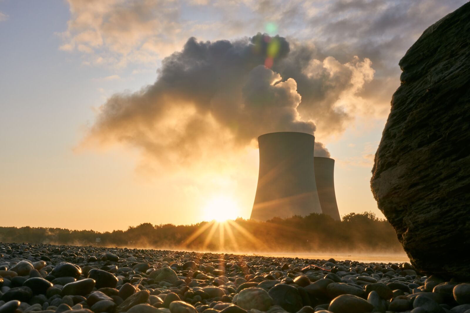 Sony a6400 sample photo. Nuclear power plant, cooling photography
