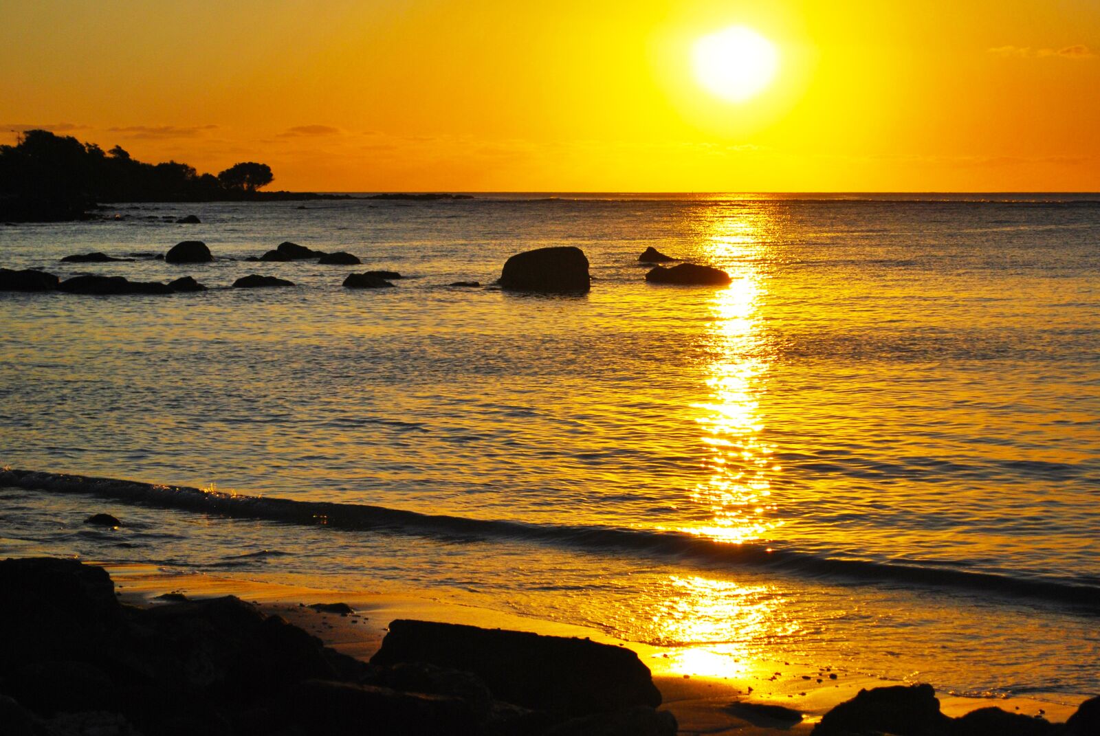 Nikon D60 sample photo. Sunset, dusk, water photography