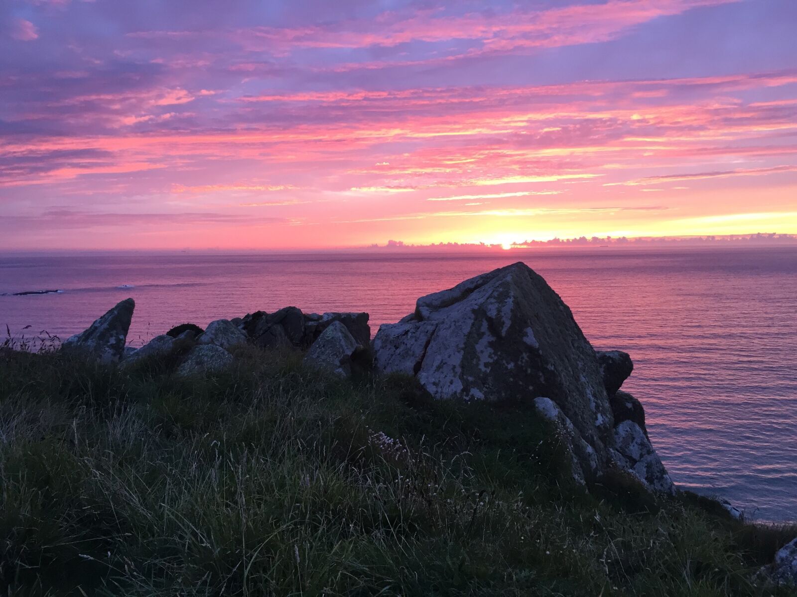 Apple iPhone 6 sample photo. Sunset, ocean, coast photography