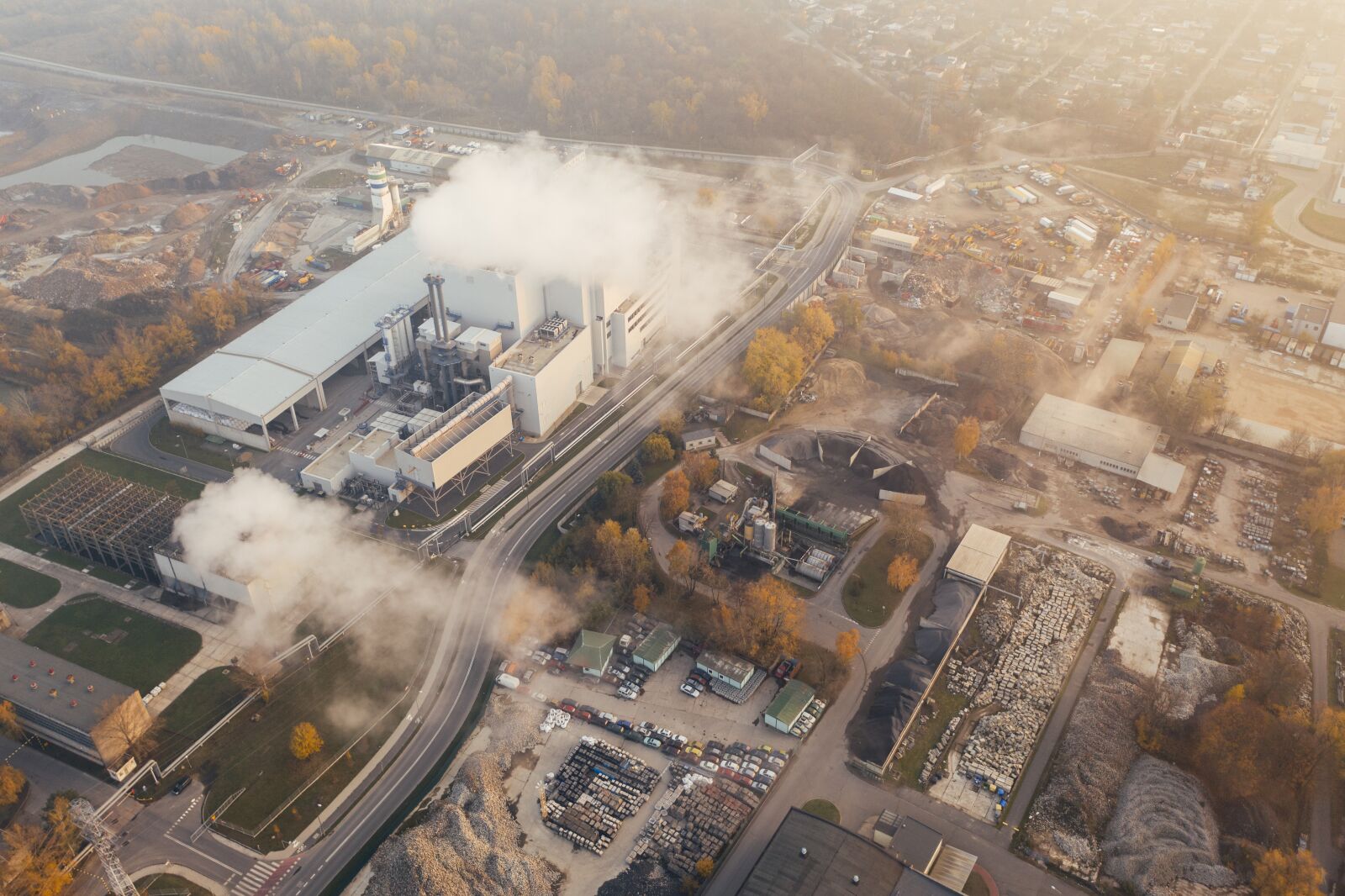 Hasselblad L1D-20c sample photo. Pollution, environment, drone photography