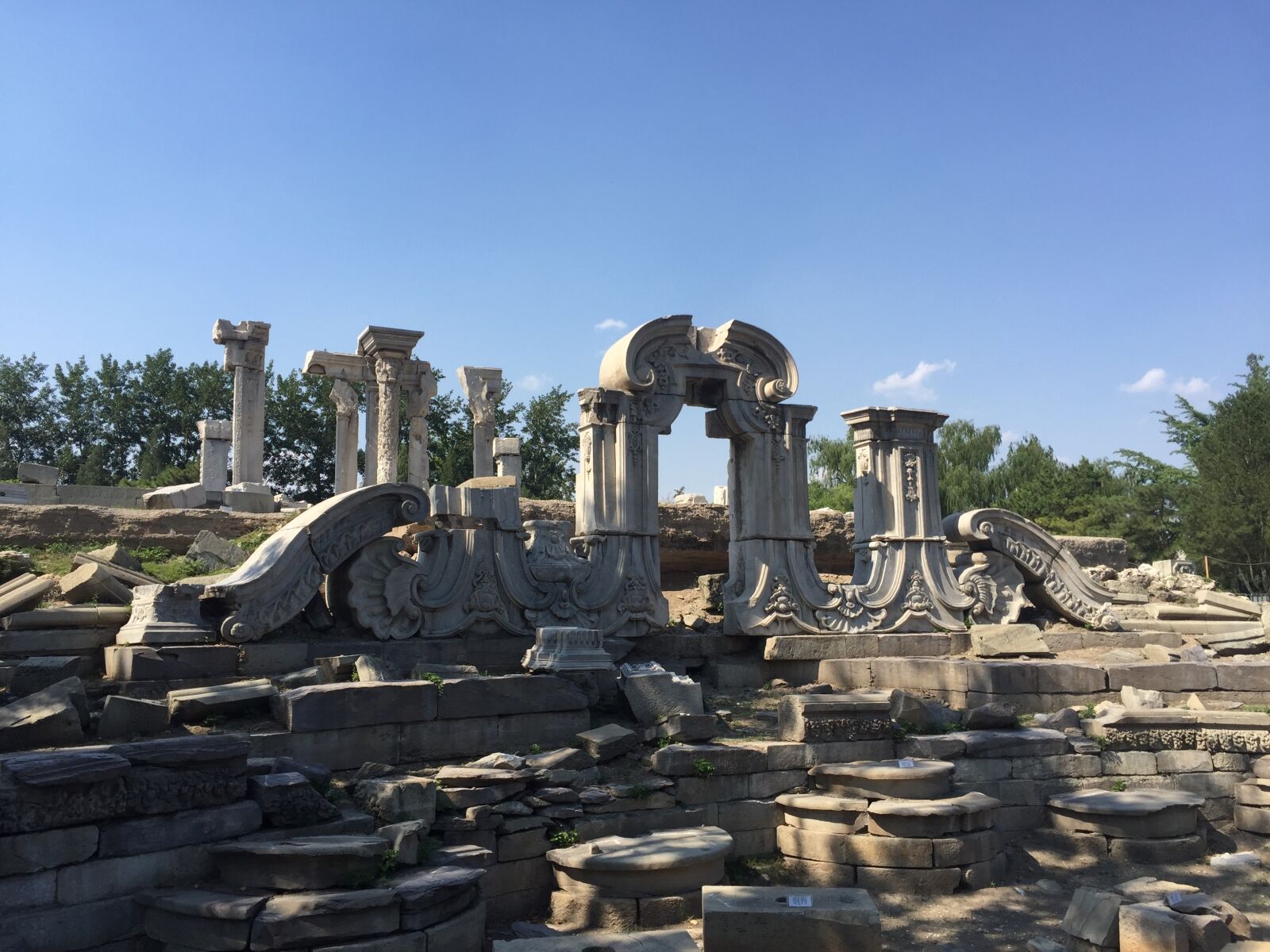 Apple iPhone 6 sample photo. The old summer palace photography