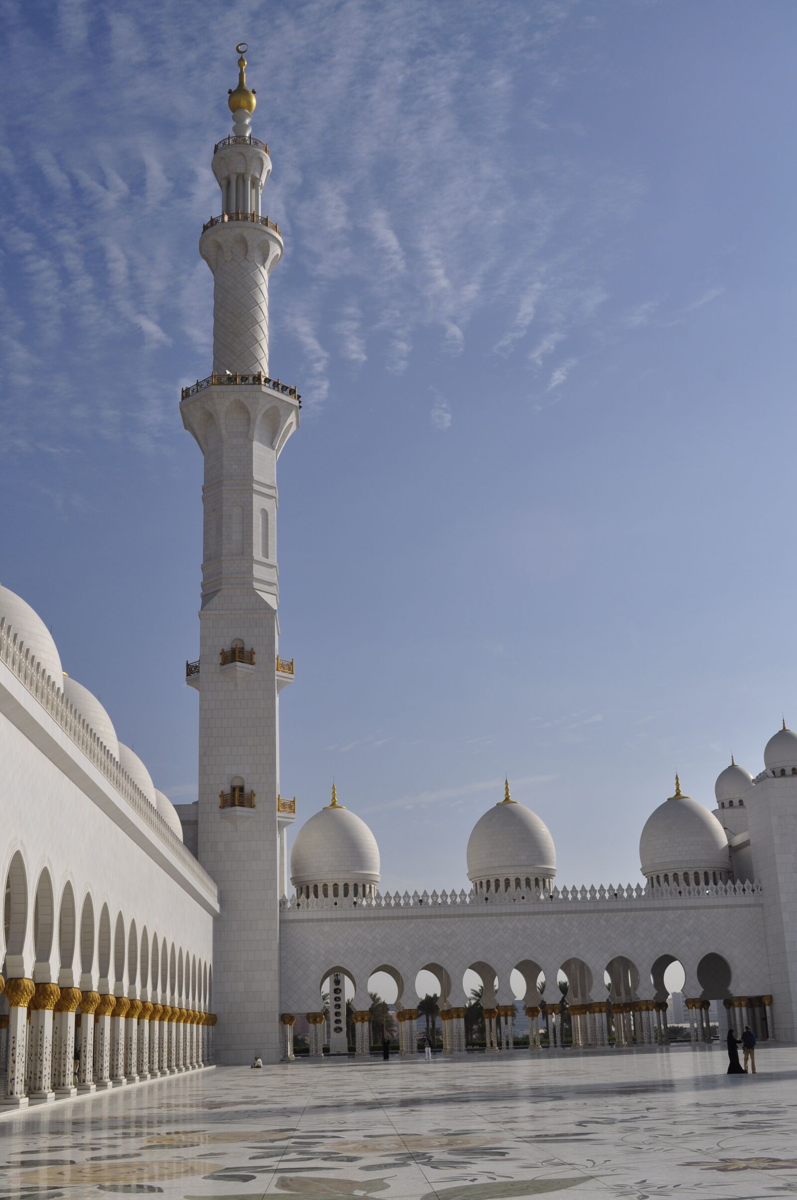 Nikon D5000 sample photo. Abu dhabi, grand mosque photography