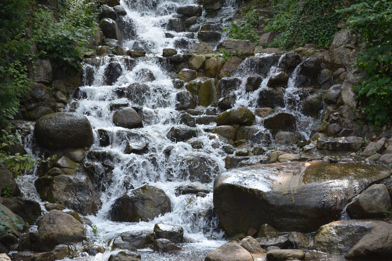 Nikon D5200 sample photo. Waterfall, nature, bach photography