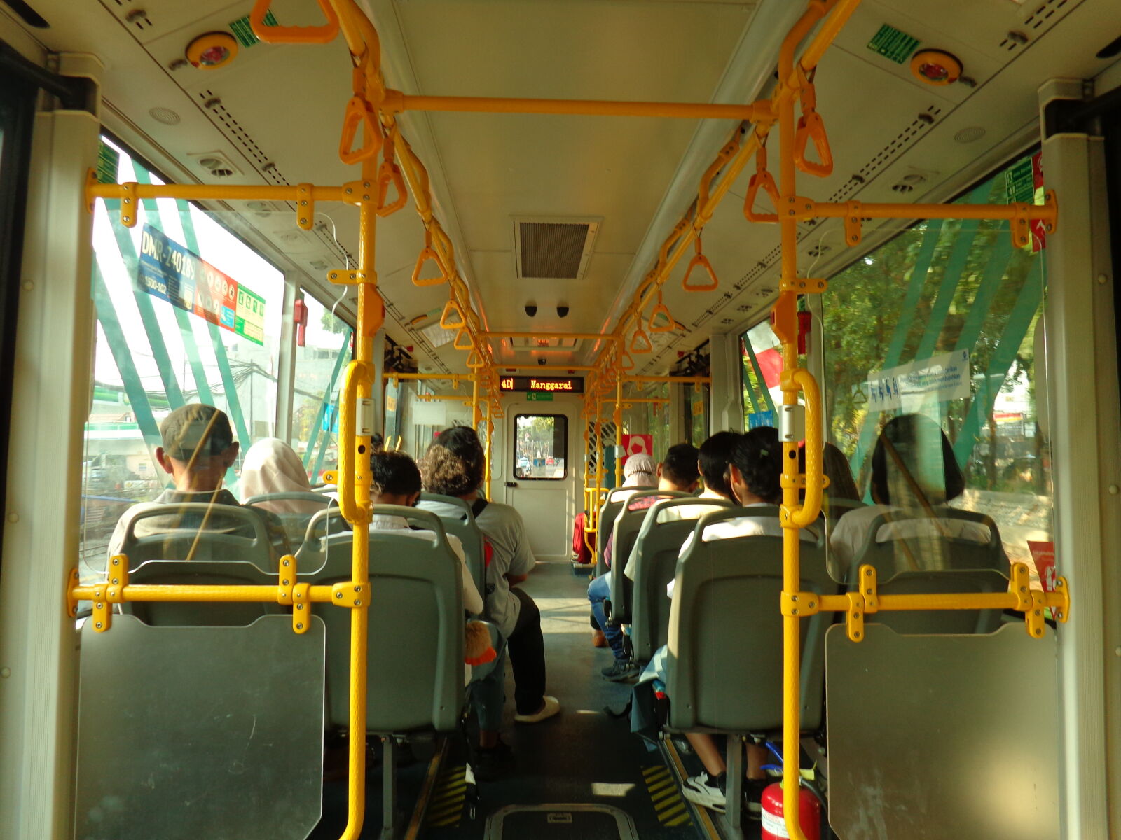 Sony Cyber-shot DSC-W690 sample photo. Inside transjakarta photography