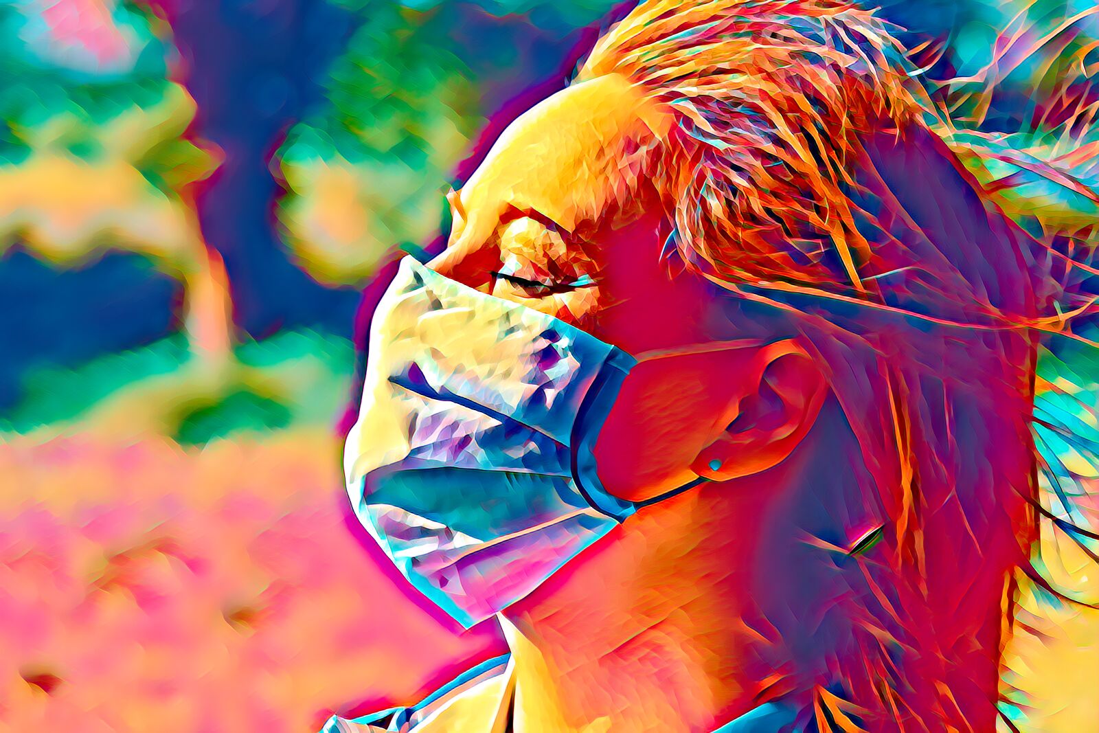 Canon EOS 90D sample photo. Mask, corona, poultice photography